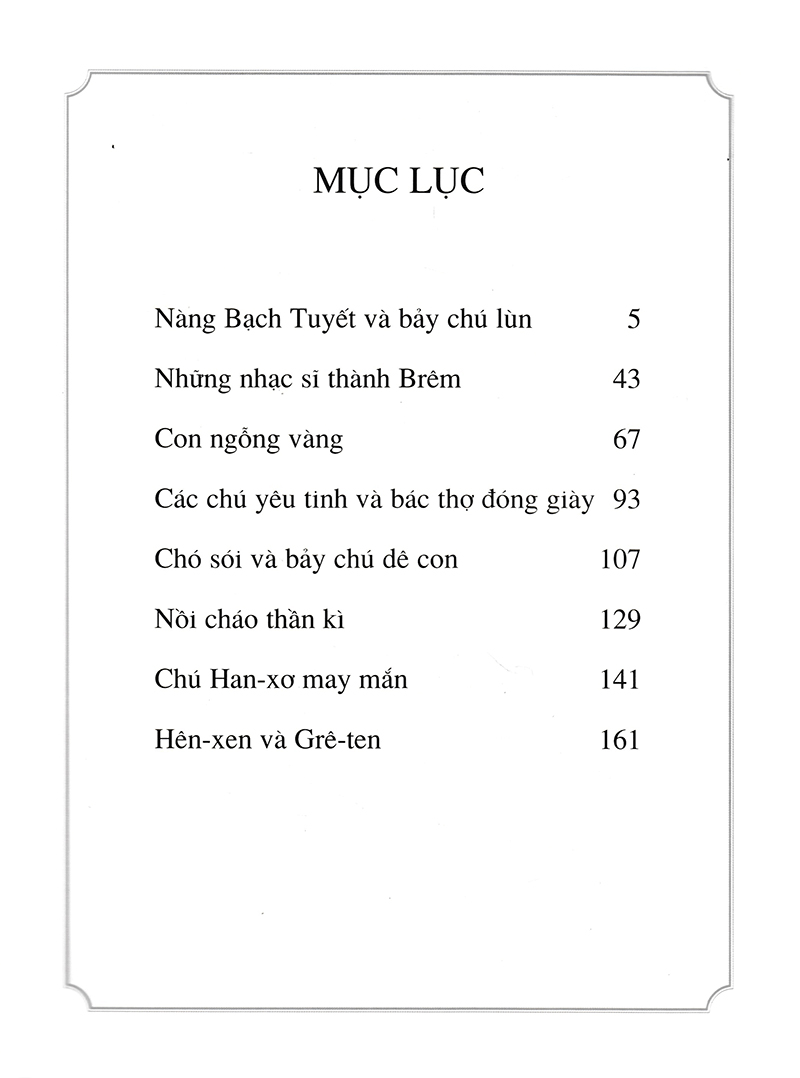 truyện cổ grimm (tái bản 2024)