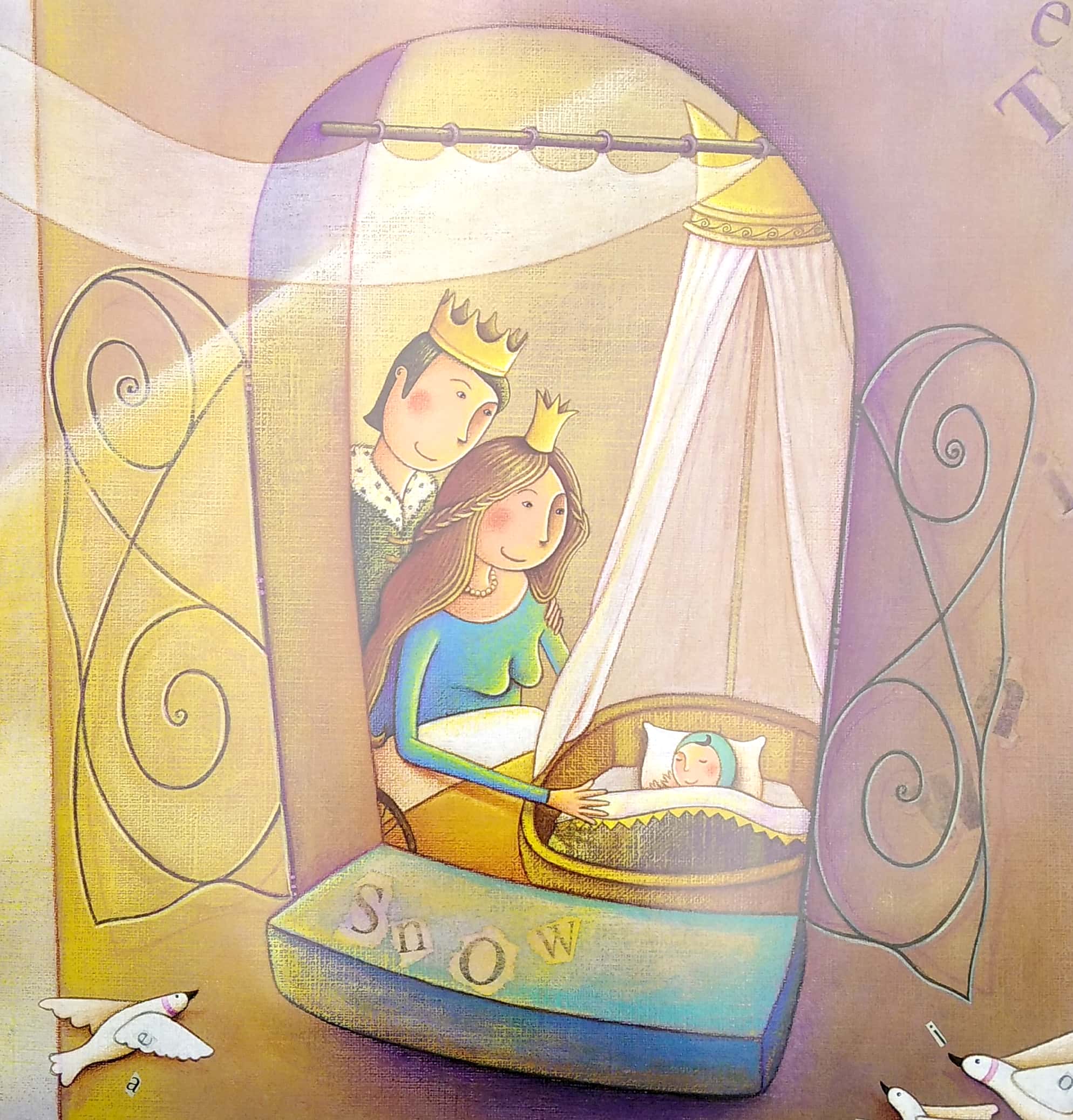 truyện cổ kinh điển thế giới với bản dịch mới - nàng tuyết trắng và bảy chú lùn - snow white and the seven dwarfs