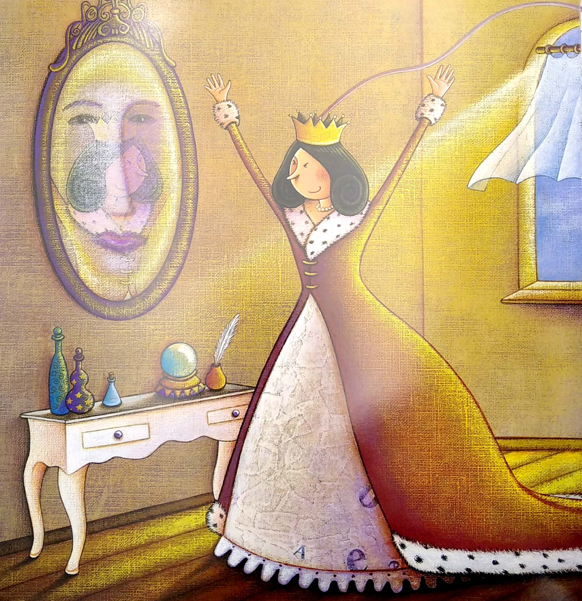 truyện cổ kinh điển thế giới với bản dịch mới - nàng tuyết trắng và bảy chú lùn - snow white and the seven dwarfs