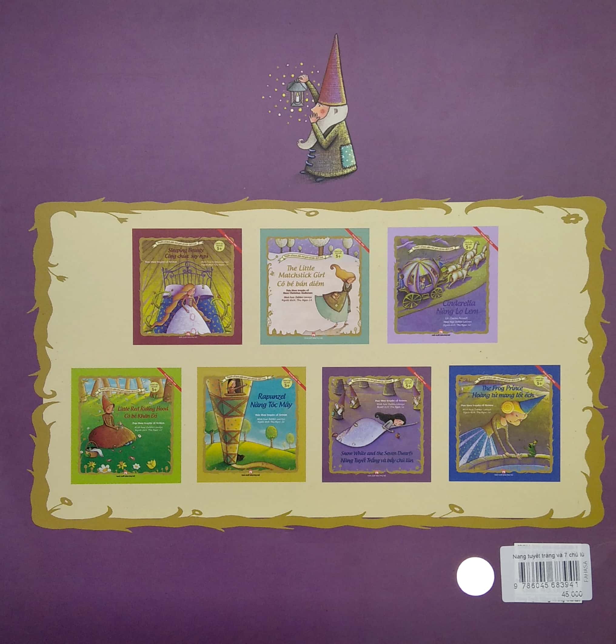 truyện cổ kinh điển thế giới với bản dịch mới - nàng tuyết trắng và bảy chú lùn - snow white and the seven dwarfs