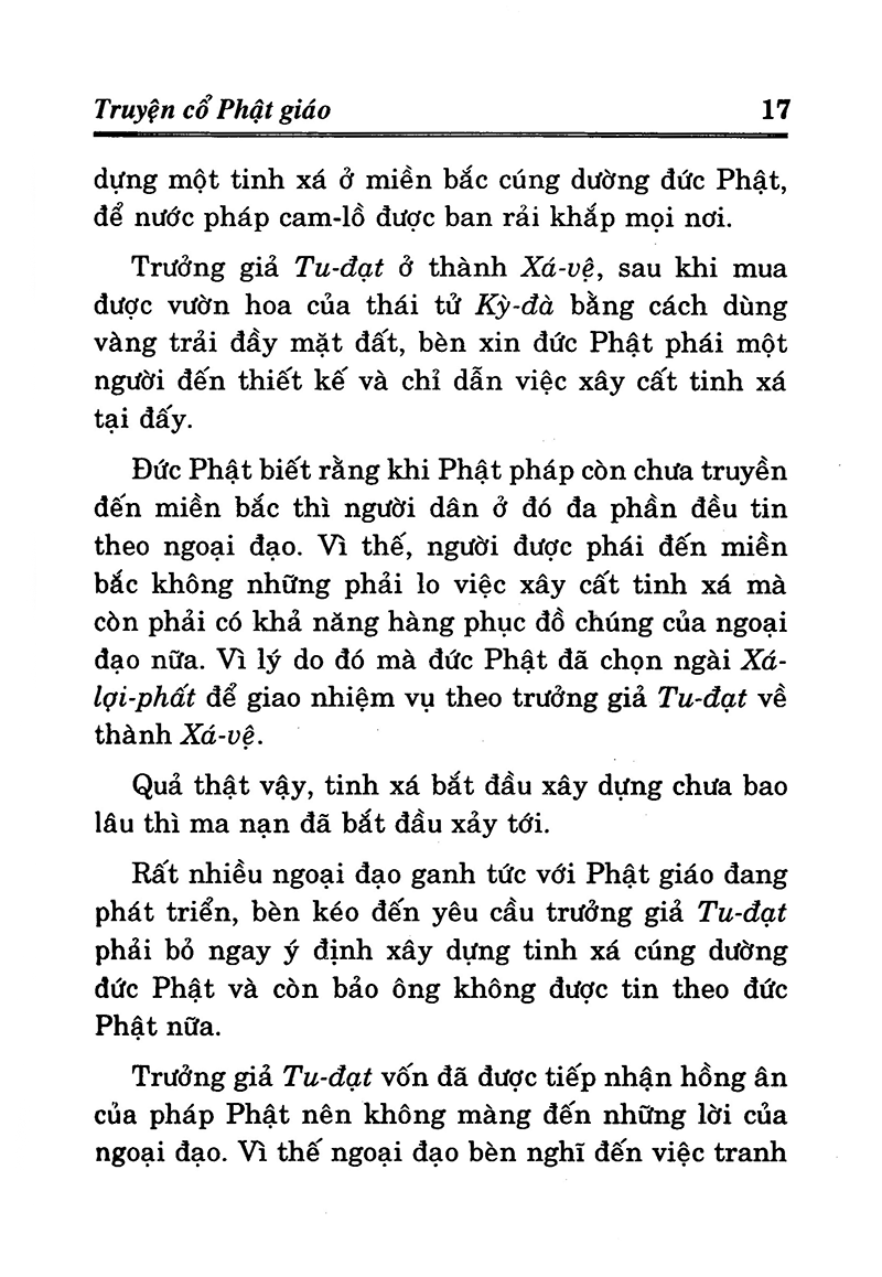 truyện cổ phật giáo