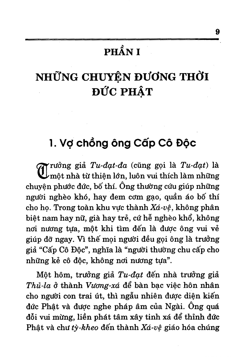 truyện cổ phật giáo