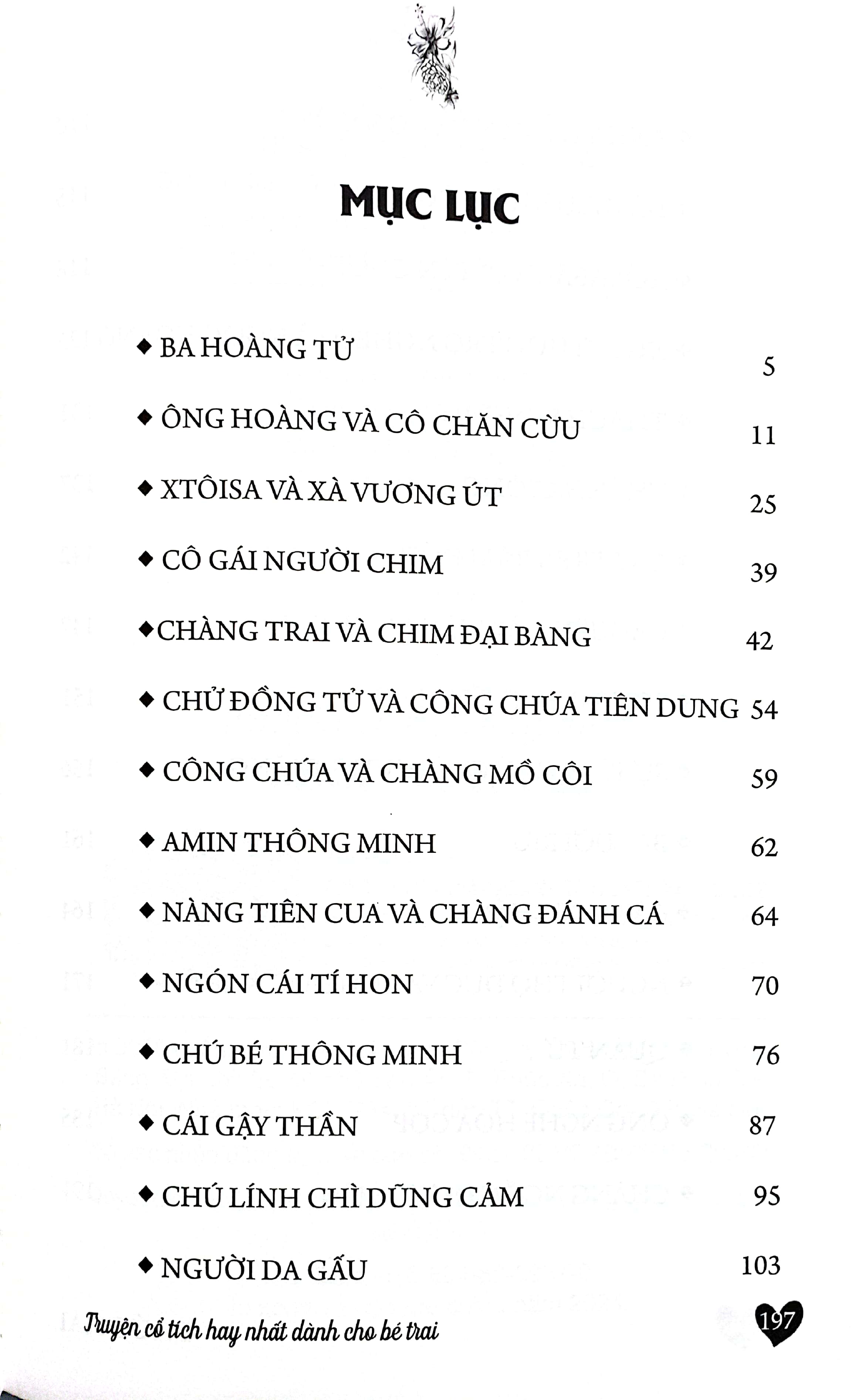truyện cổ tích hay nhất dành cho bé trai