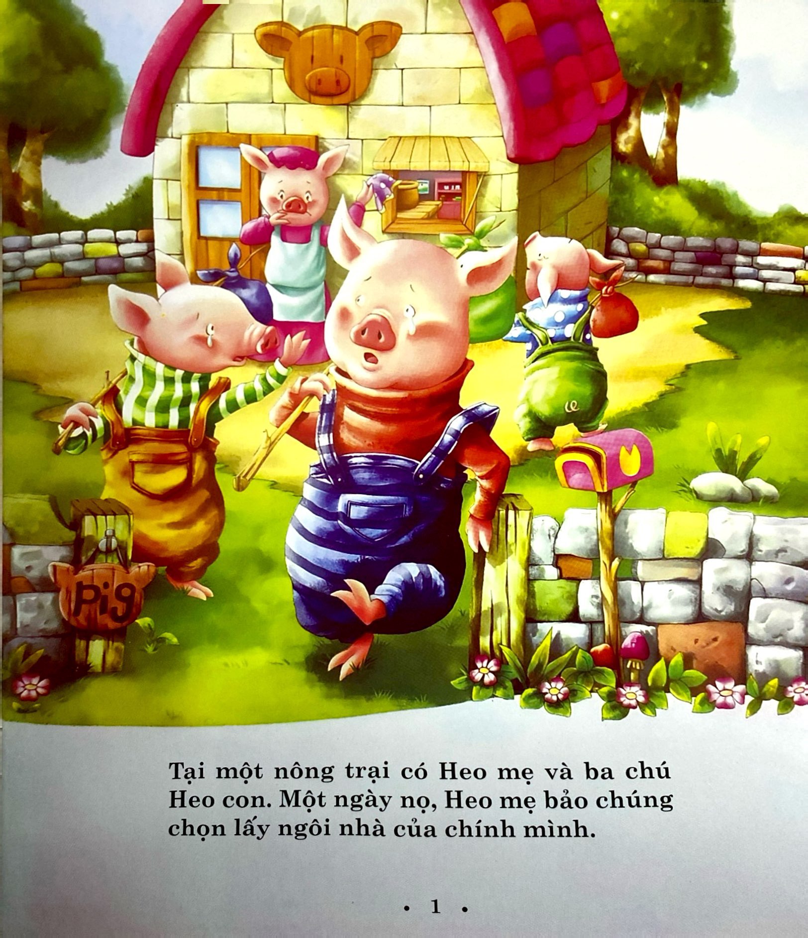 truyện cổ tích hay nhất thế giới - ba chú heo con