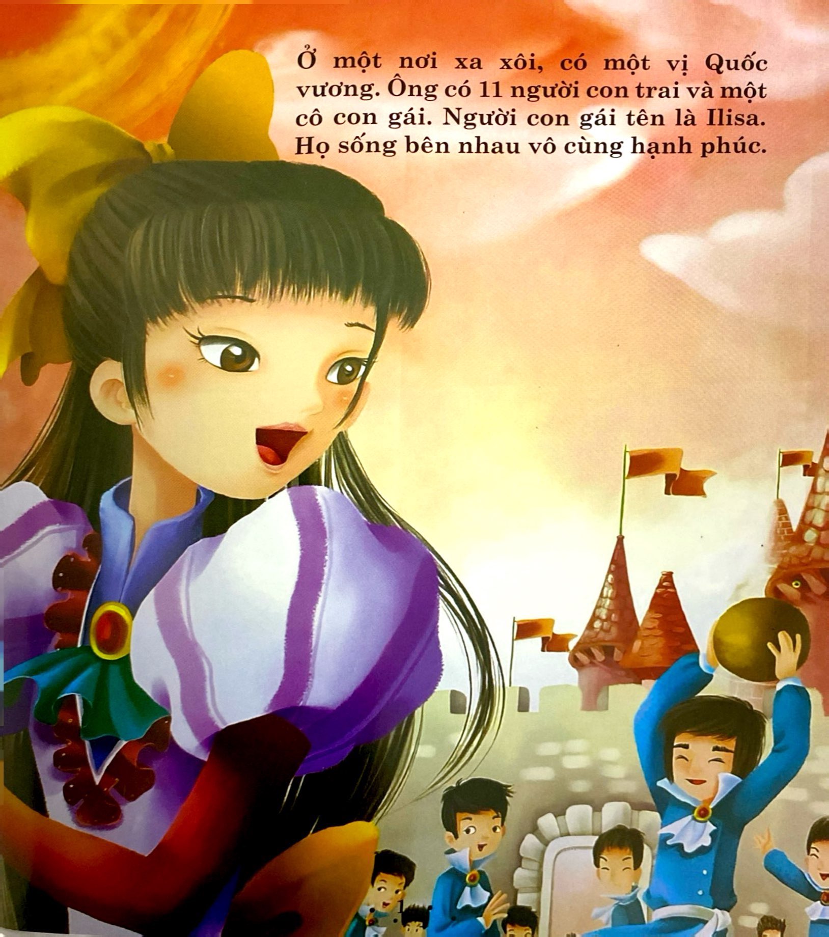 truyện cổ tích hay nhất thế giới - bầy chim thiên nga