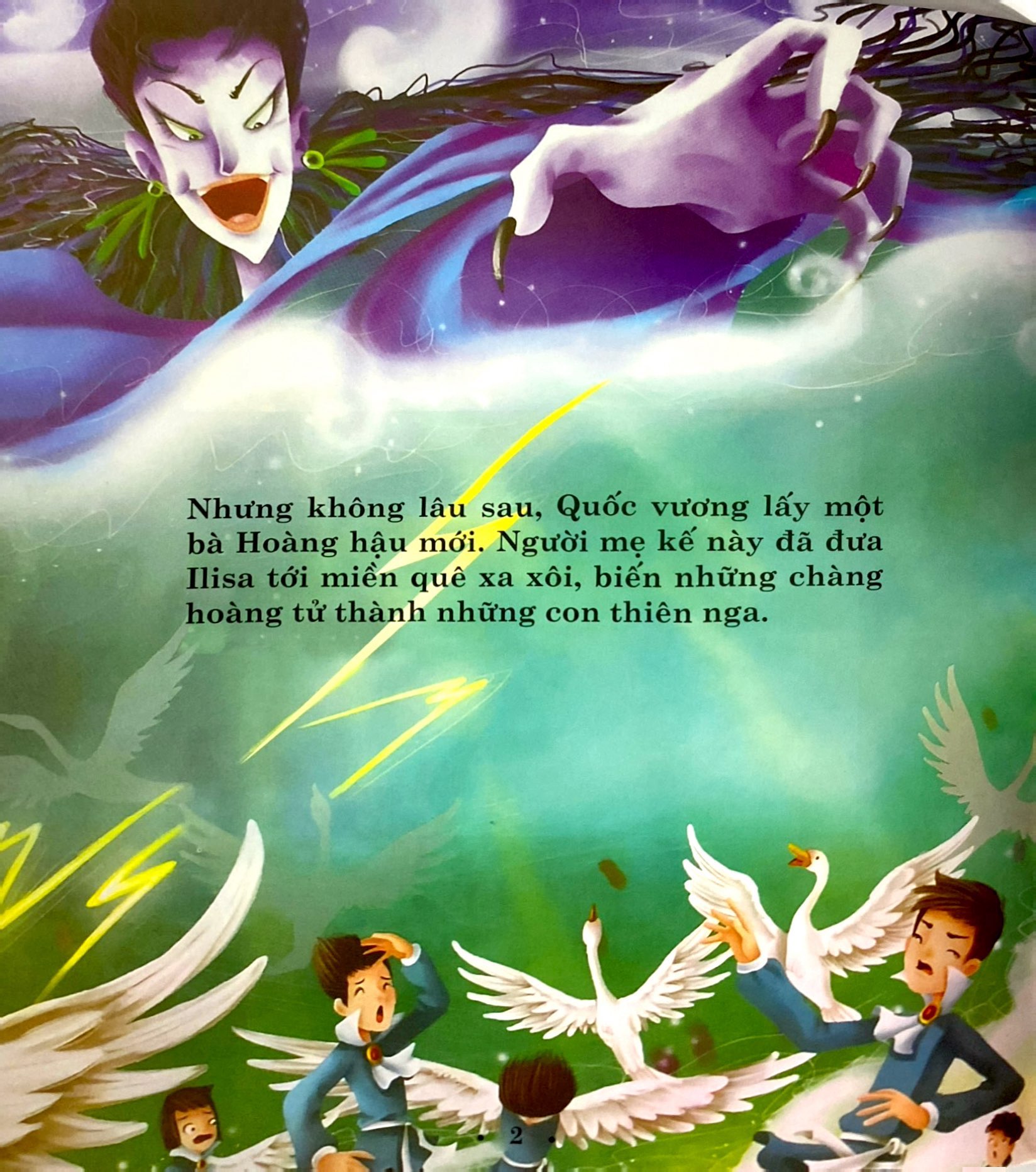 truyện cổ tích hay nhất thế giới - bầy chim thiên nga