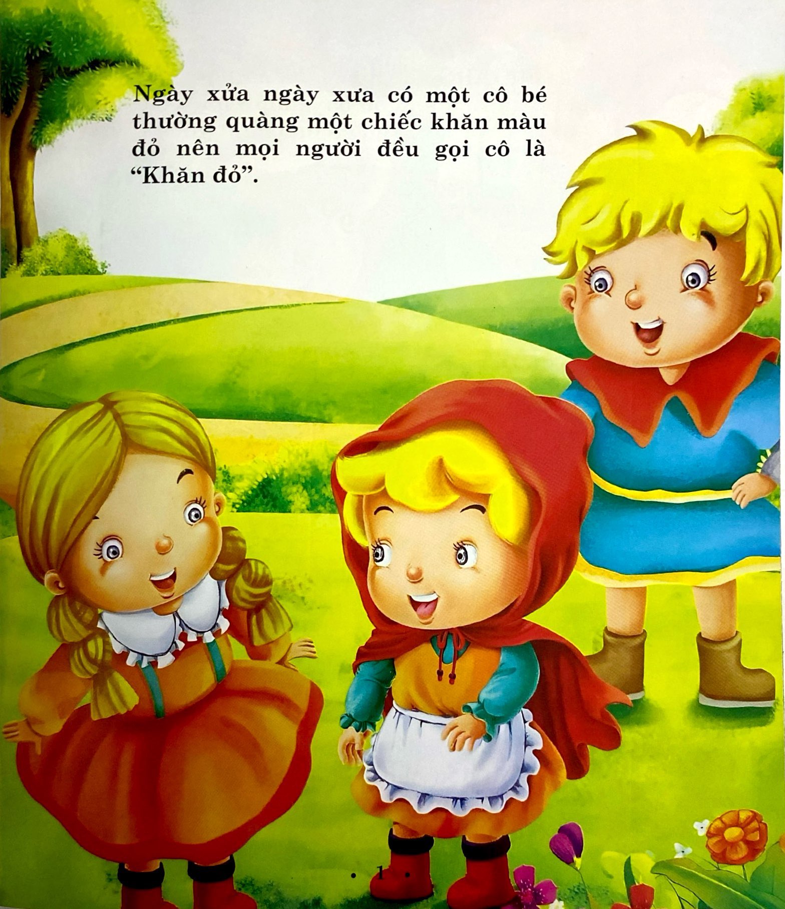 truyện cổ tích hay nhất thế giới - cô bé quàng khăn đỏ