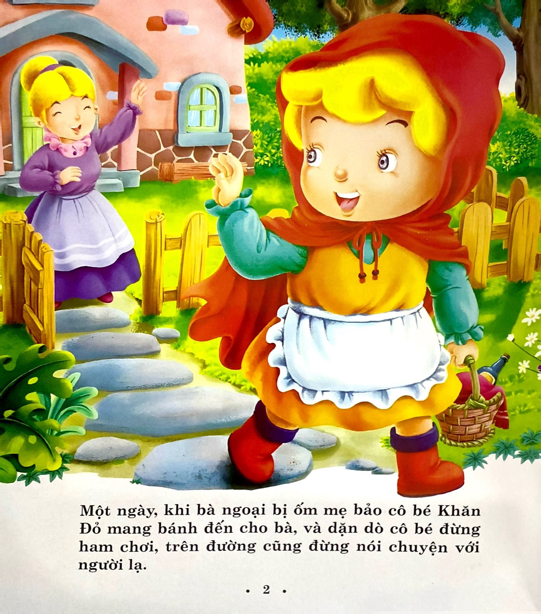 truyện cổ tích hay nhất thế giới - cô bé quàng khăn đỏ