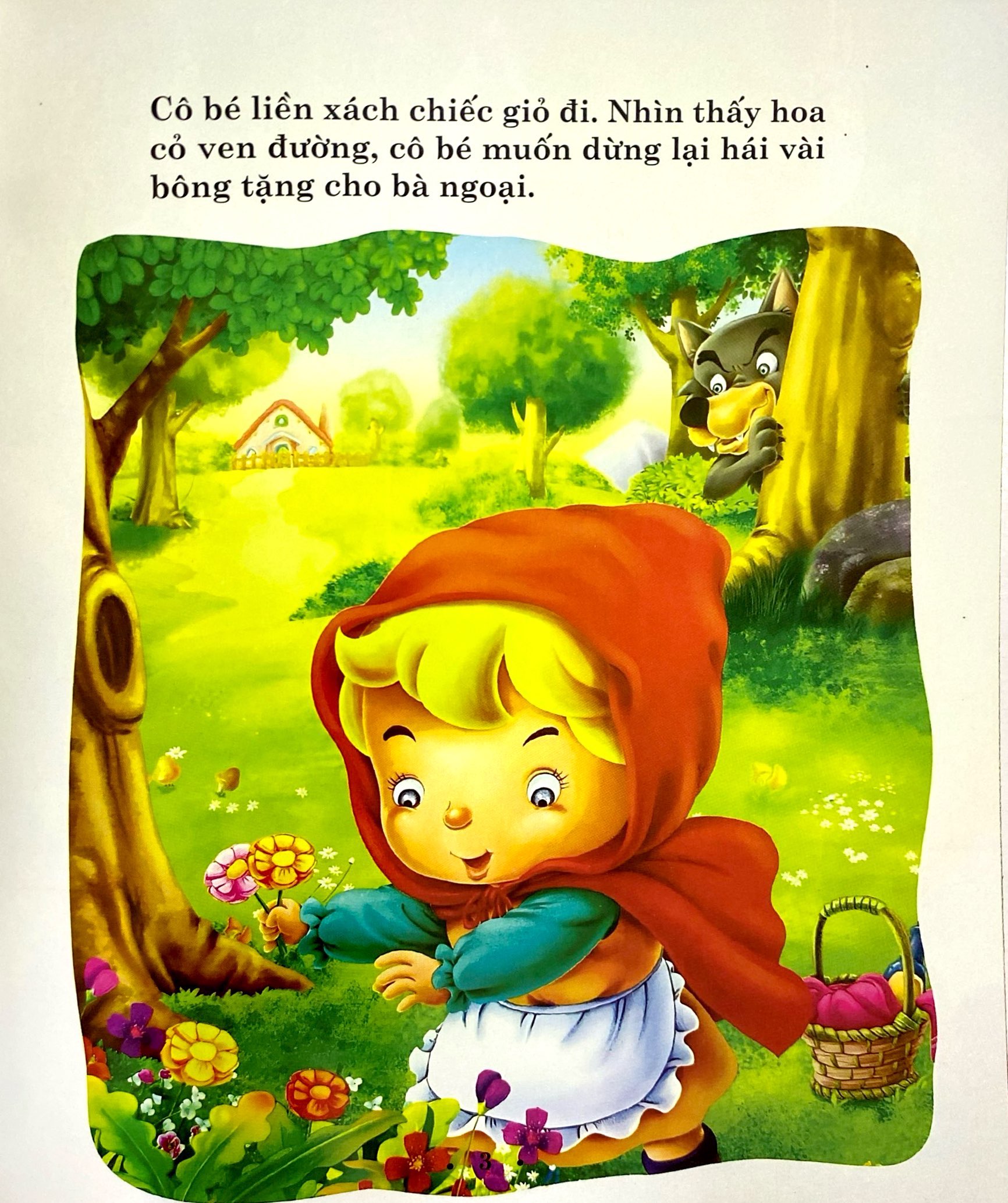 truyện cổ tích hay nhất thế giới - cô bé quàng khăn đỏ