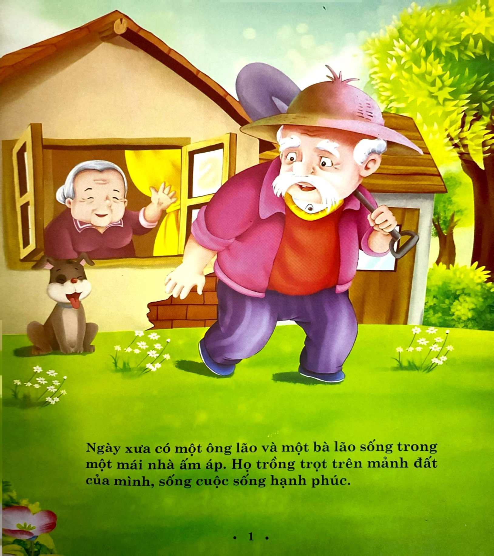 truyện cổ tích hay nhất thế giới - nhổ củ cải