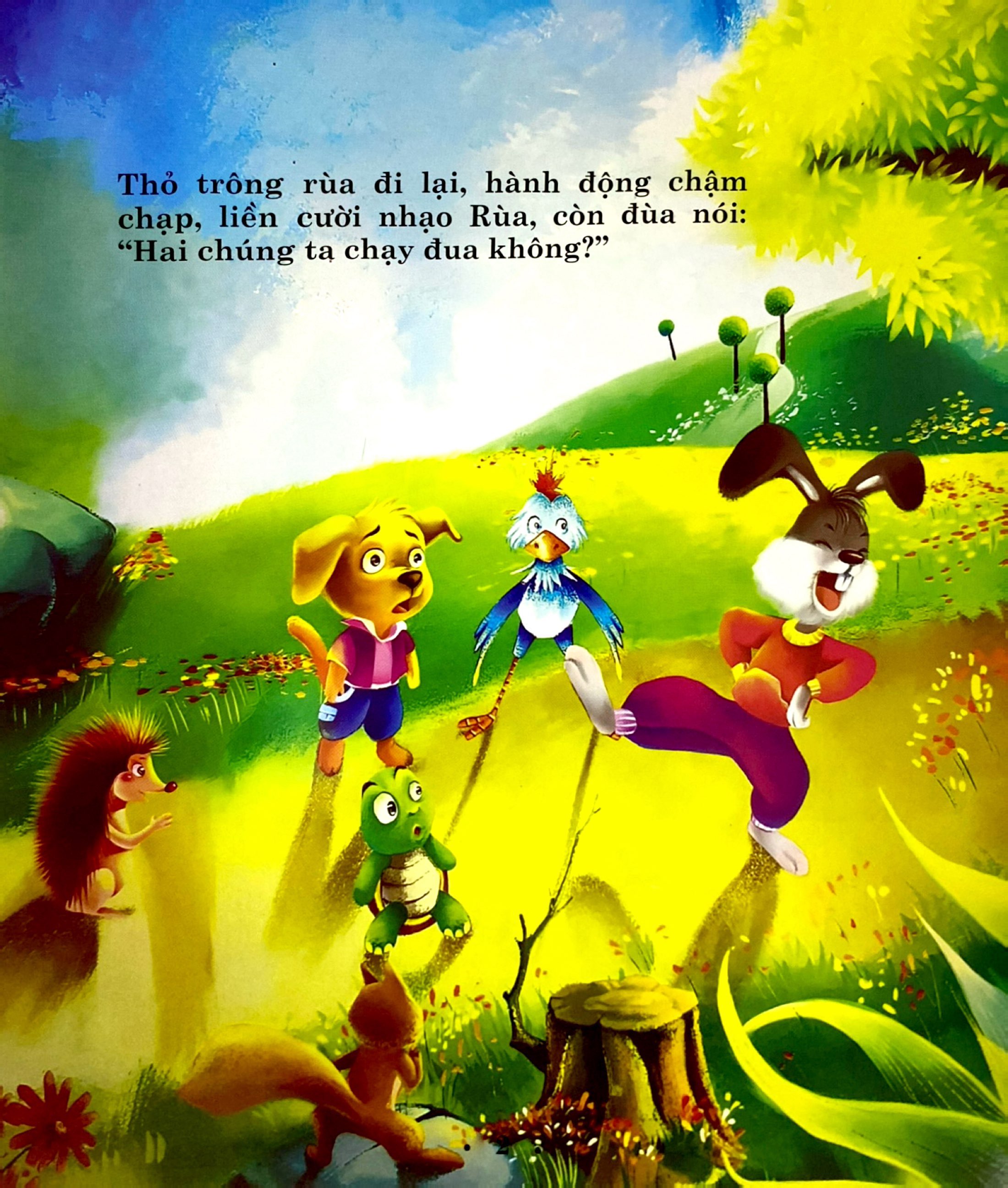 truyện cổ tích hay nhất thế giới - rùa và thỏ