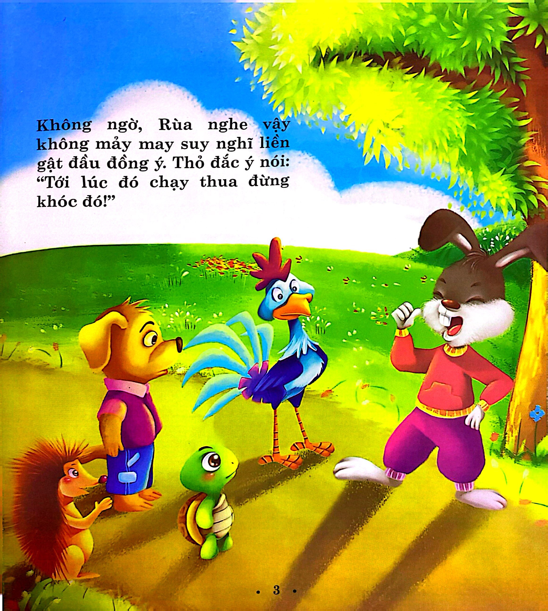 truyện cổ tích hay nhất thế giới - rùa và thỏ