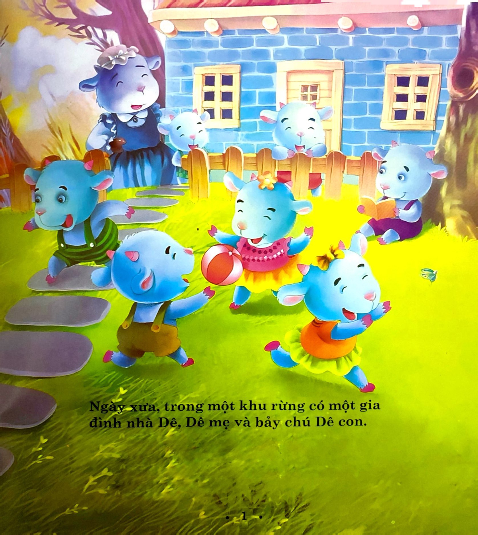 truyện cổ tích hay nhất thế giới - sói và bảy chú dê con