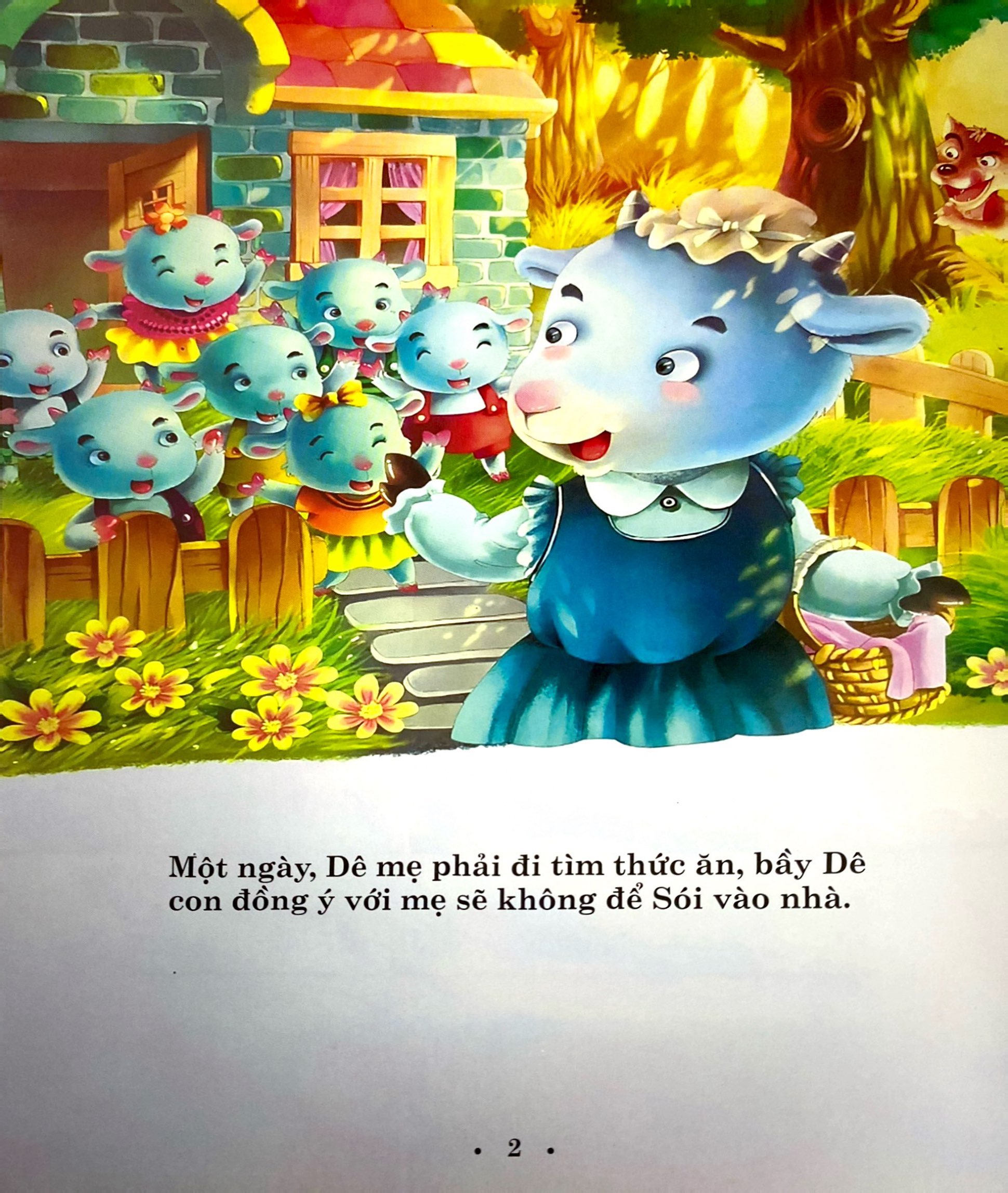 truyện cổ tích hay nhất thế giới - sói và bảy chú dê con