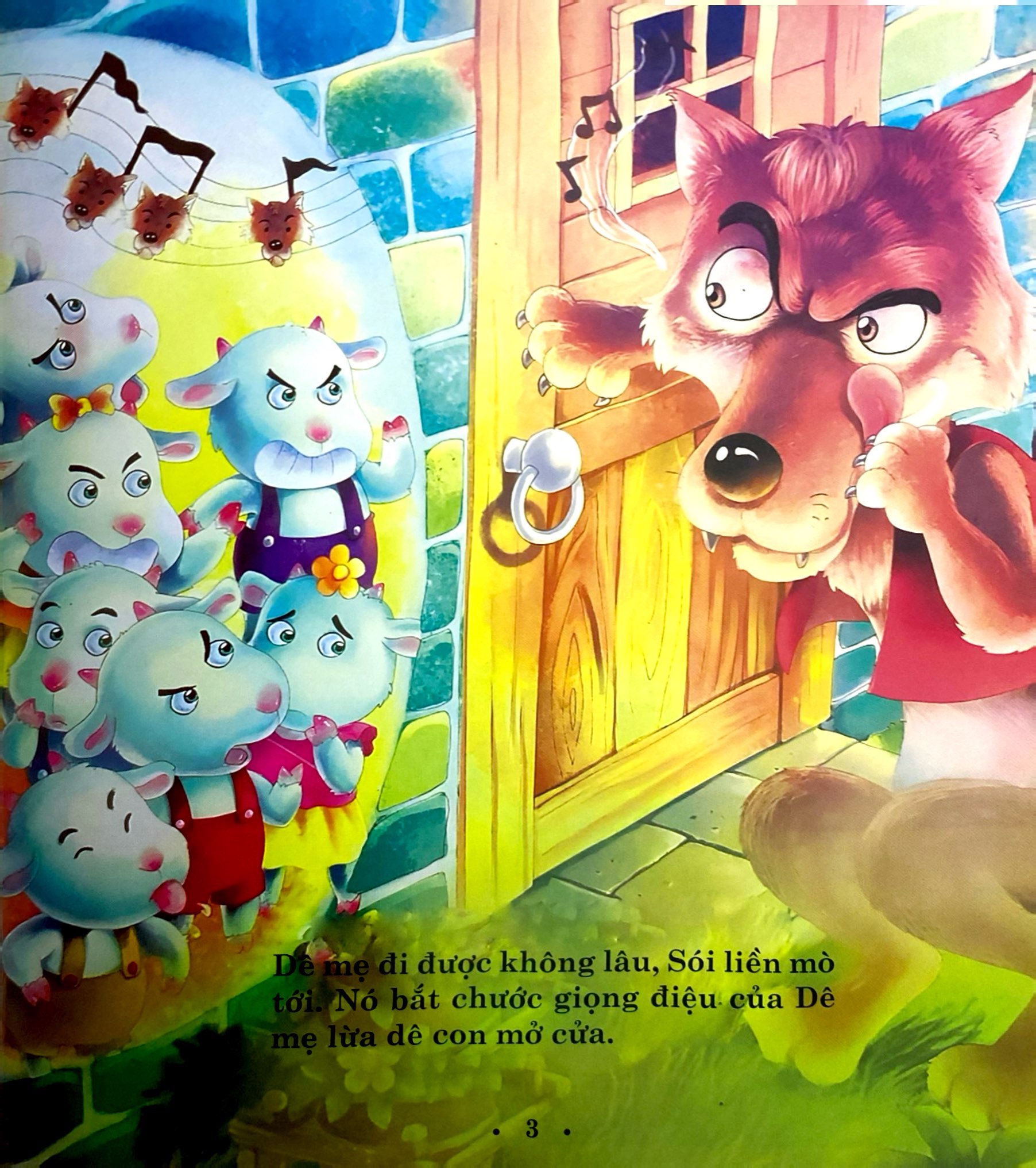 truyện cổ tích hay nhất thế giới - sói và bảy chú dê con