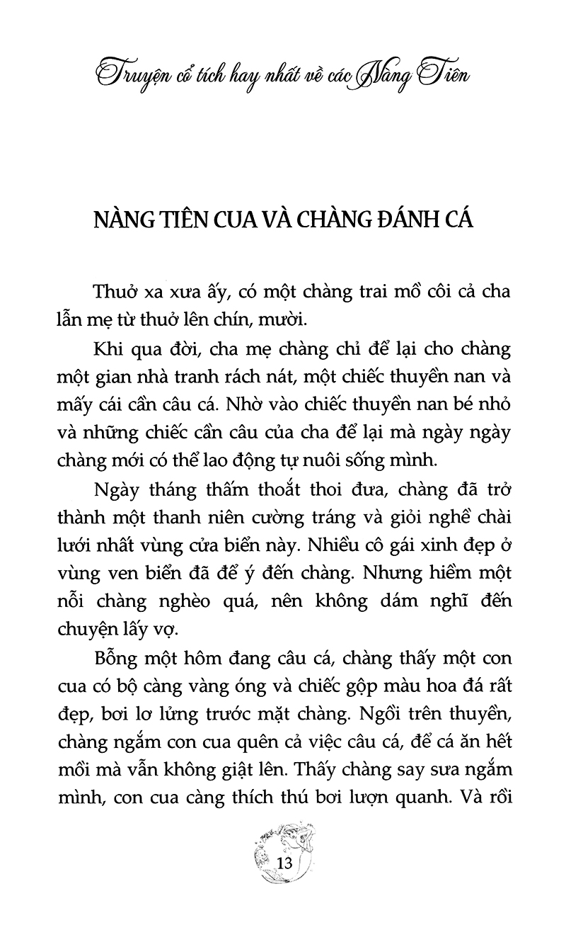 truyện cổ tích hay nhất về các nàng tiên