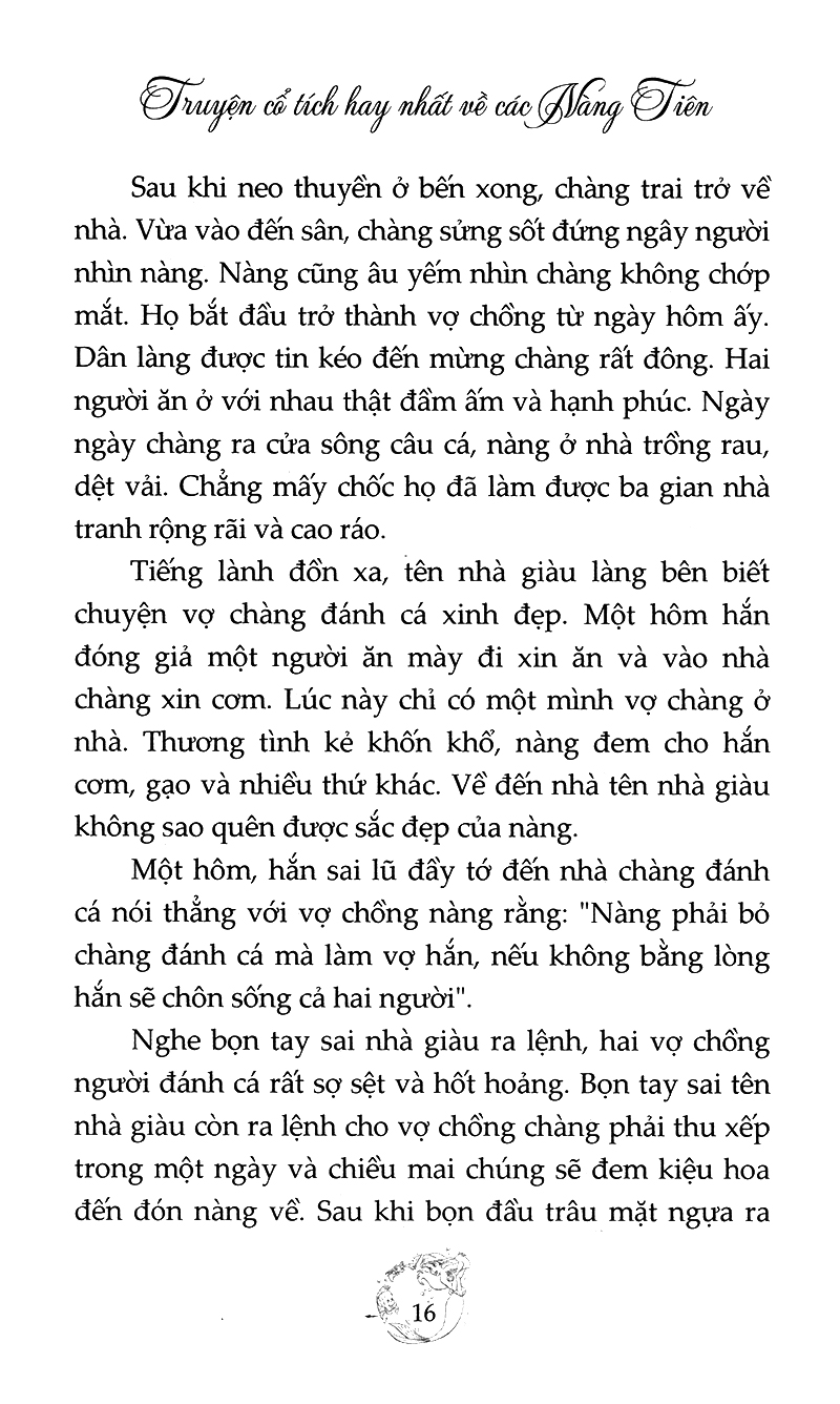 truyện cổ tích hay nhất về các nàng tiên