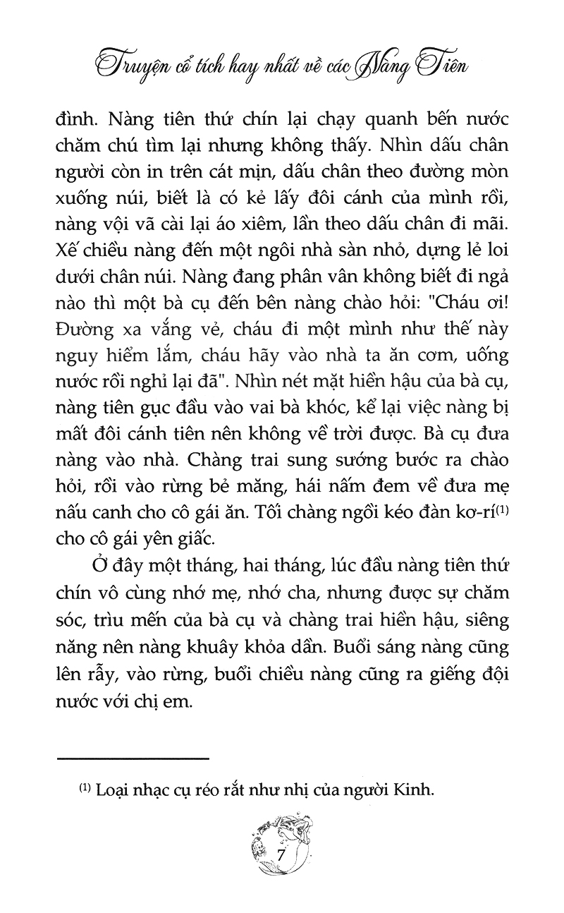 truyện cổ tích hay nhất về các nàng tiên