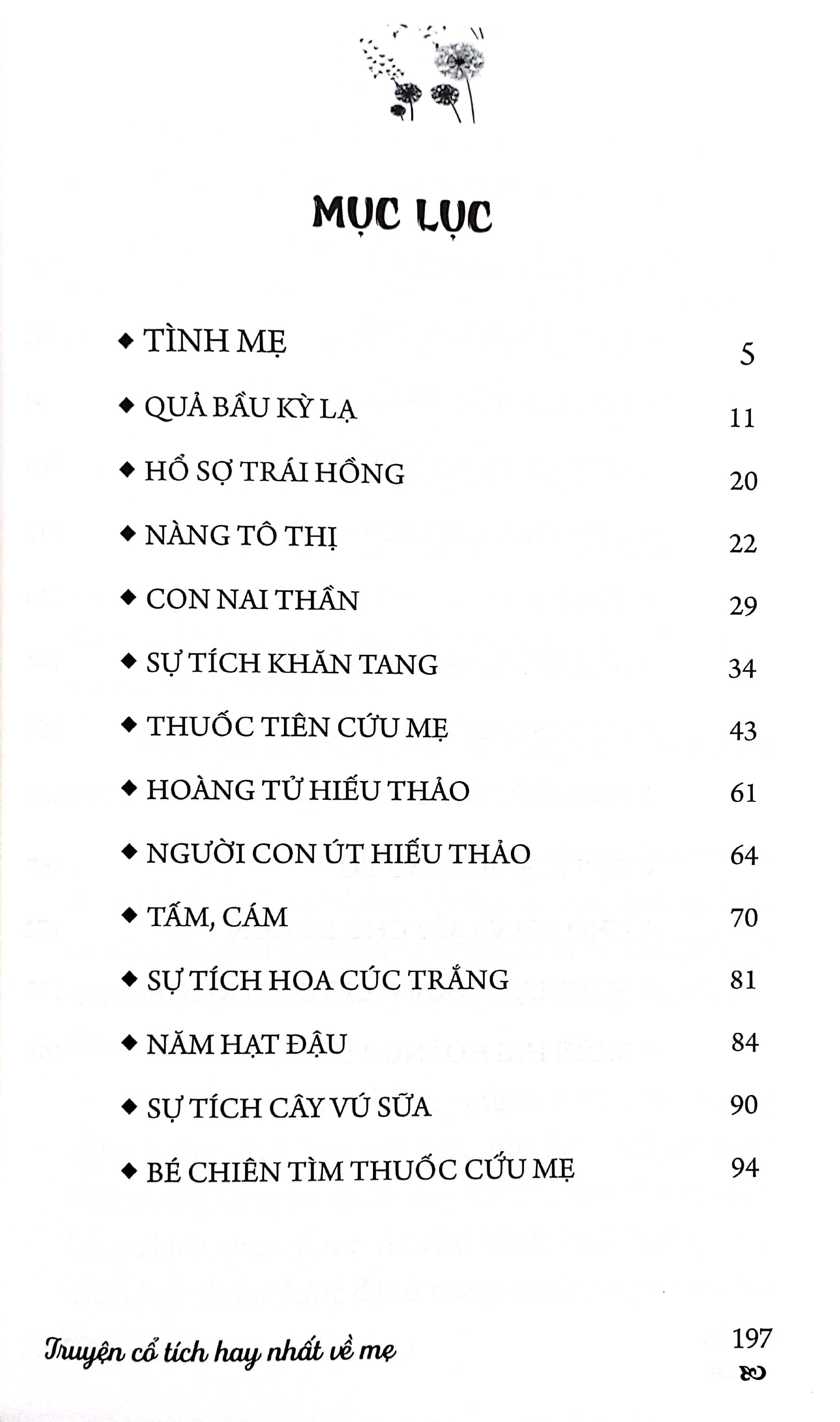 truyện cổ tích hay nhất về mẹ