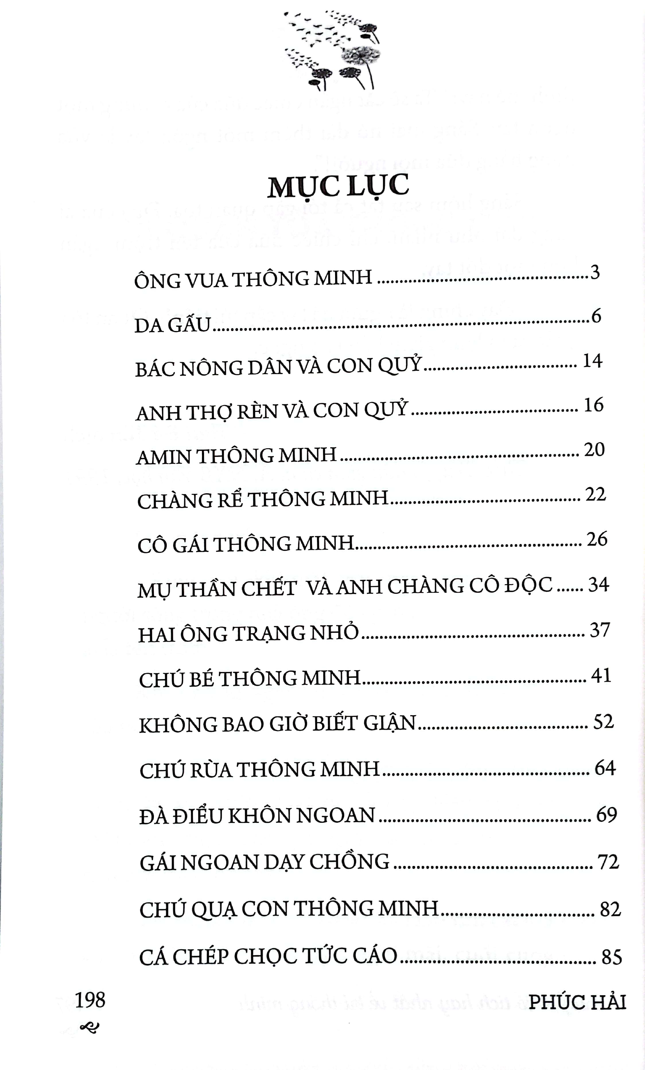 truyện cổ tích hay nhất về trí thông minh