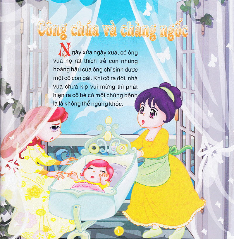 truyện cổ tích hoàng tử và công chúa - công chúa và chàng ngốc