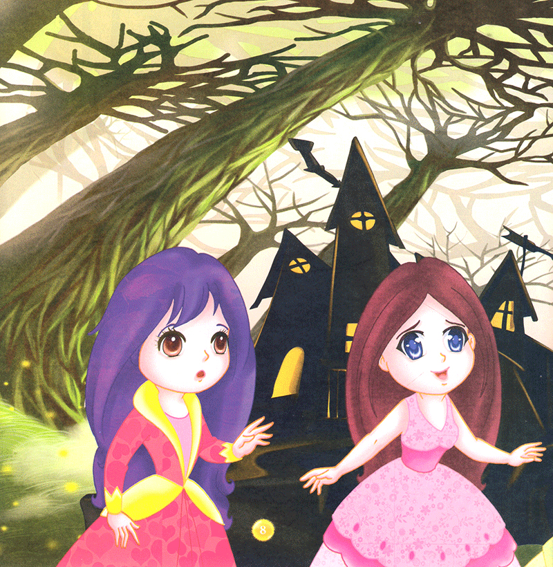 truyện cổ tích hoàng tử và công chúa - hoàng tử và phù thủy bốn mắt