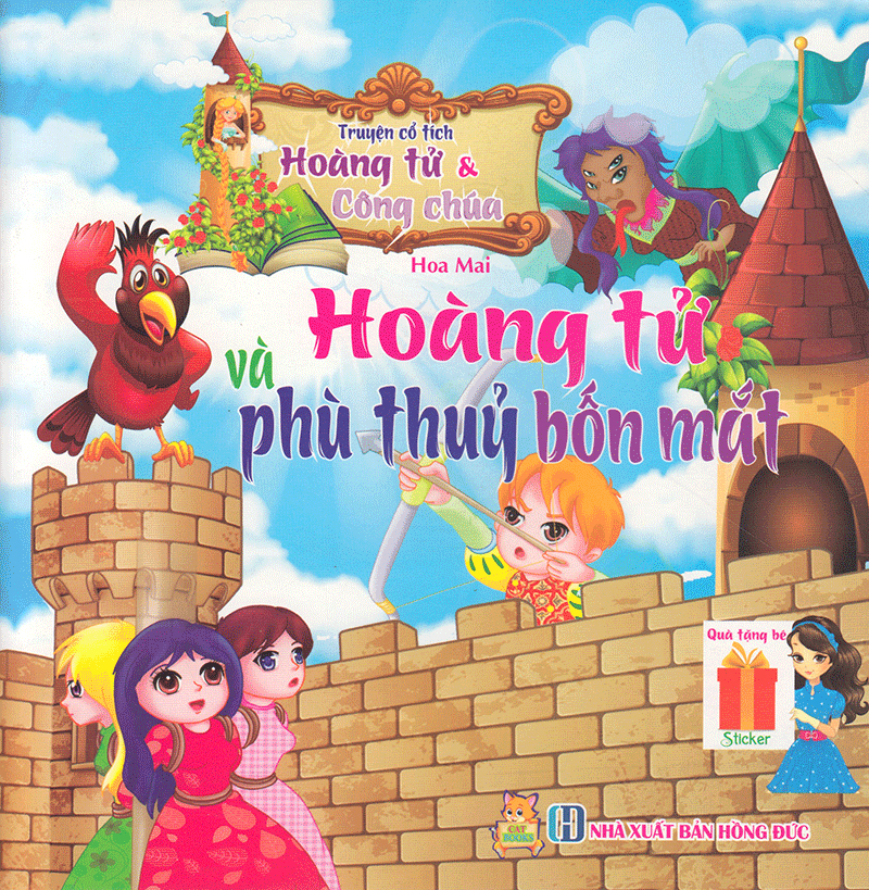 truyện cổ tích hoàng tử và công chúa - hoàng tử và phù thủy bốn mắt