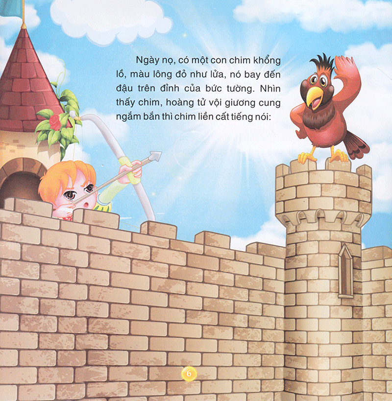 truyện cổ tích hoàng tử và công chúa - hoàng tử và phù thủy bốn mắt