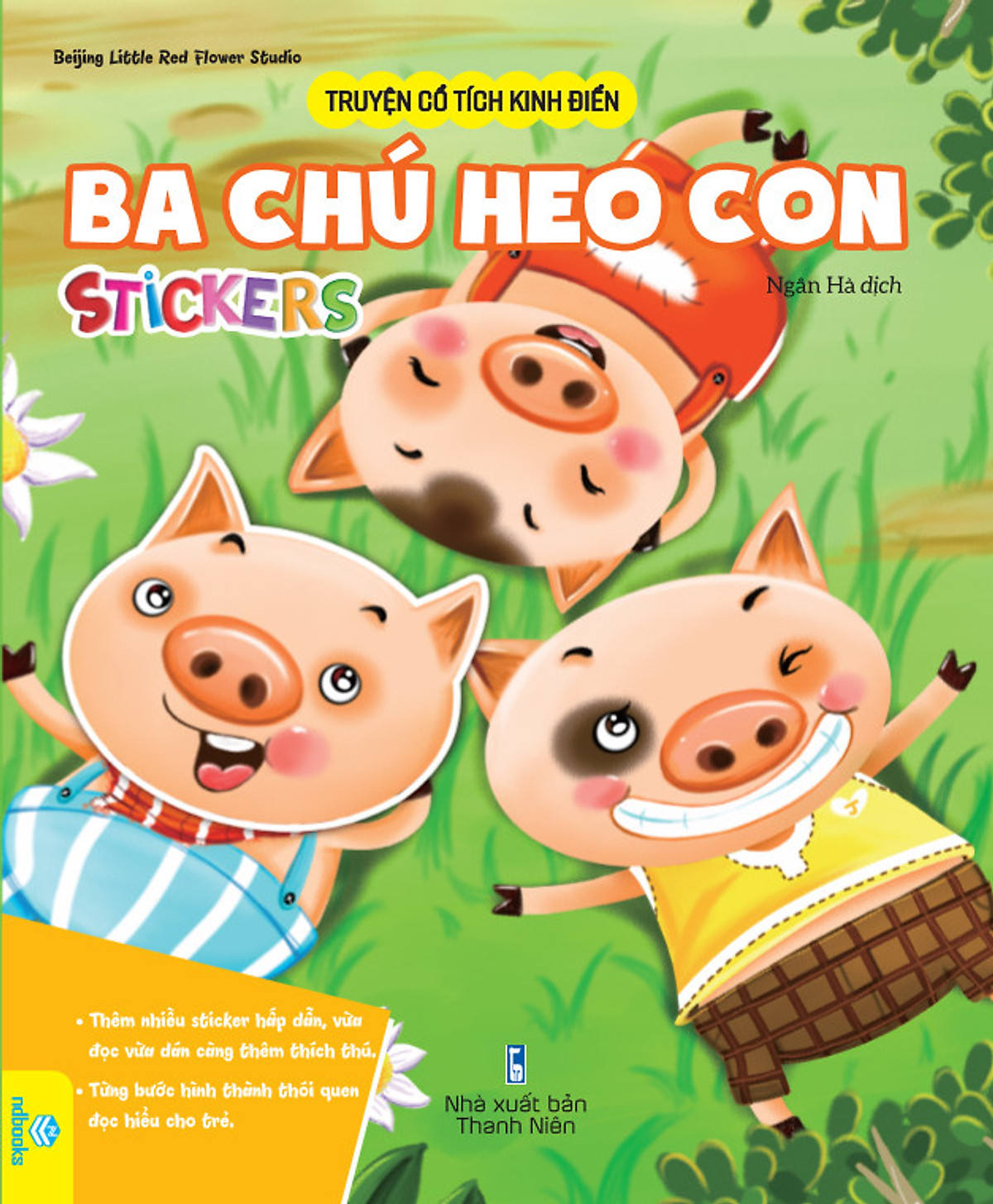truyện cổ tích kinh điển - ba chú heo con (stickers)