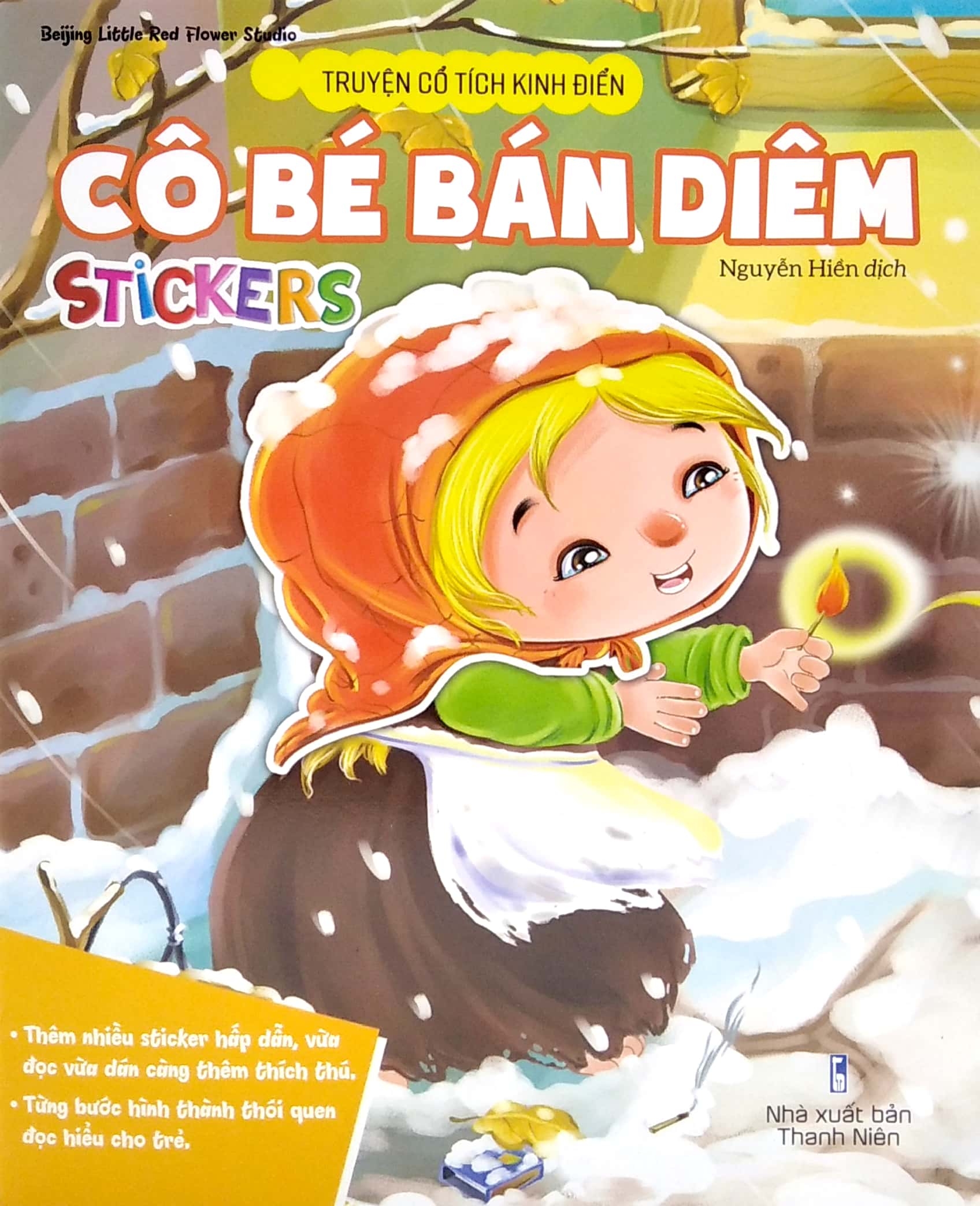 truyện cổ tích kinh điển - cô bé bán diêm (stickers)