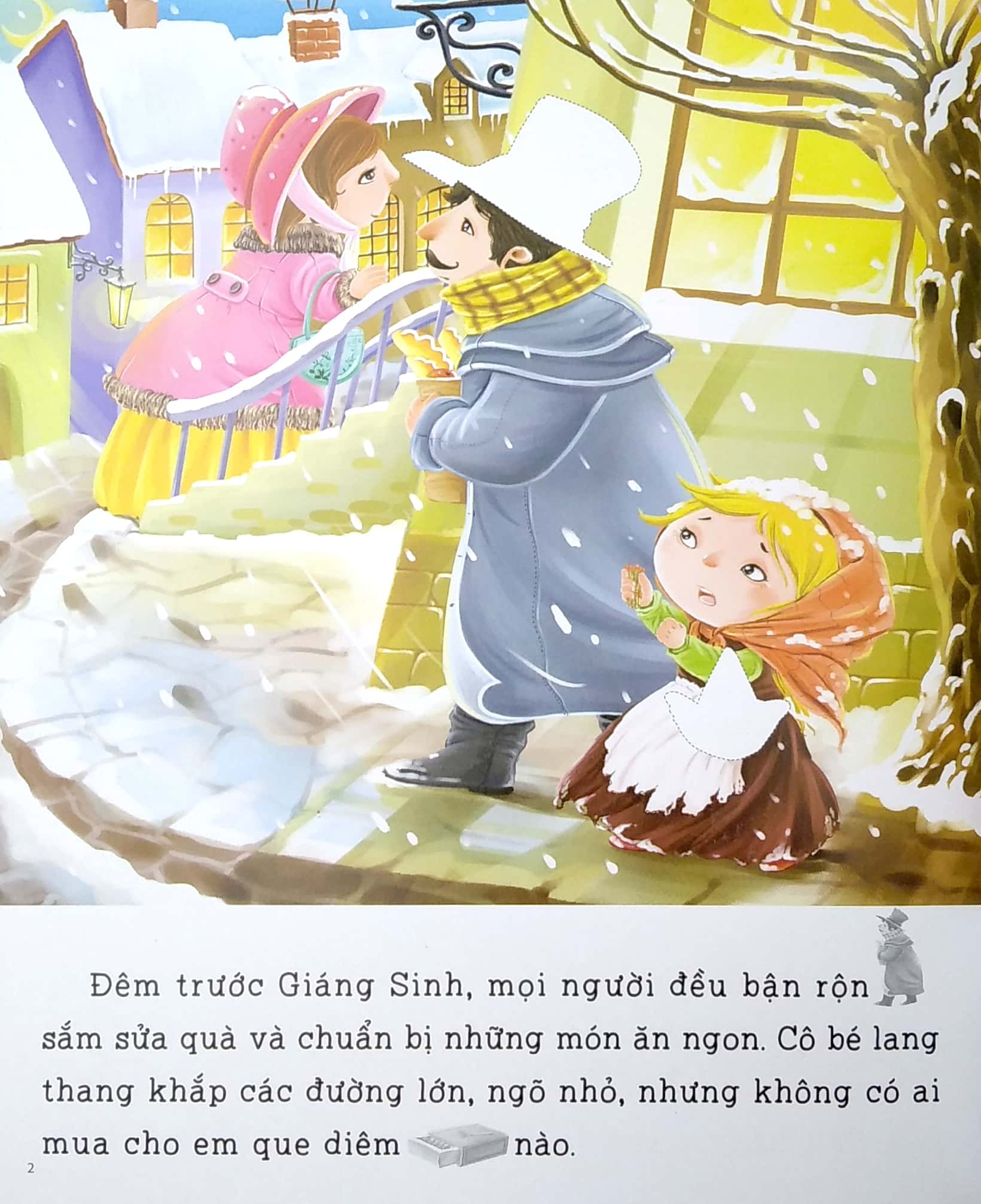 truyện cổ tích kinh điển - cô bé bán diêm (stickers)