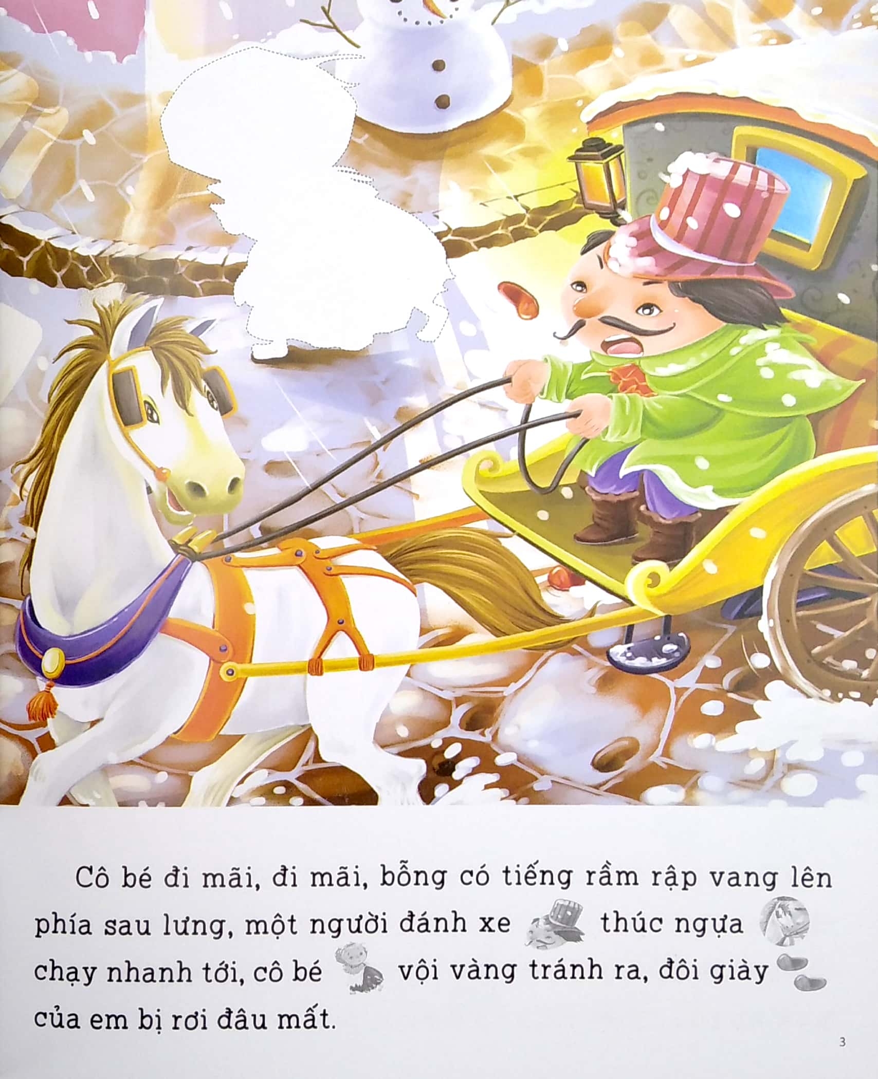 truyện cổ tích kinh điển - cô bé bán diêm (stickers)