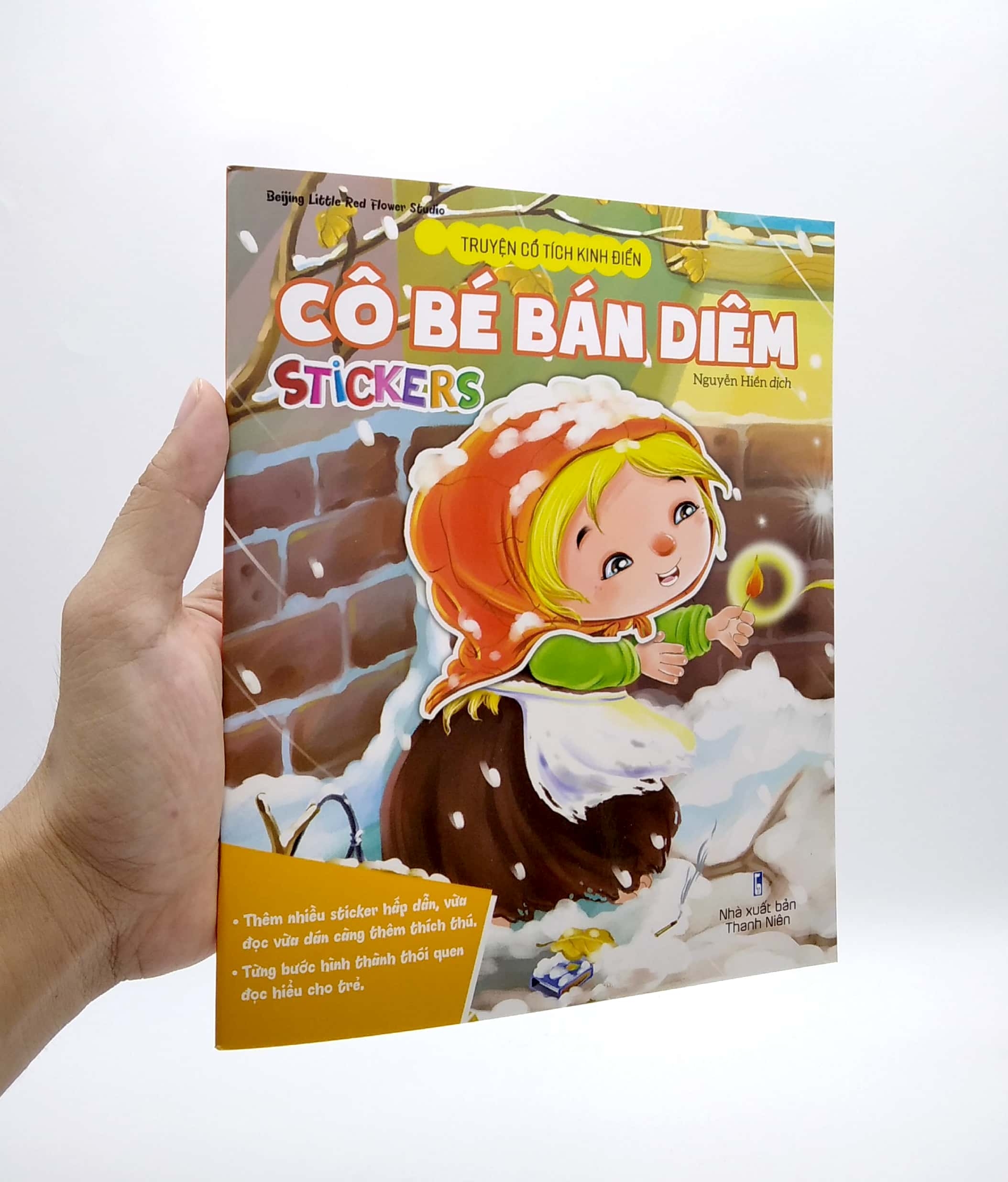 truyện cổ tích kinh điển - cô bé bán diêm (stickers)