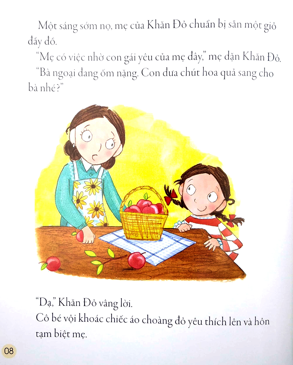 truyện cổ tích kinh điển - cô bé quàng khăn đỏ