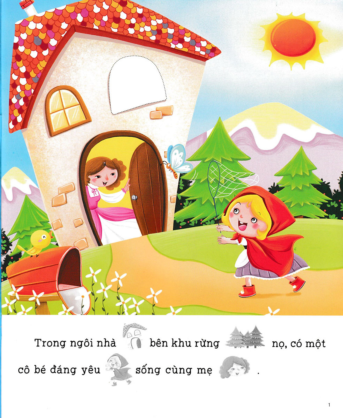 truyện cổ tích kinh điển - cô bé quàng khăn đỏ (stickers)