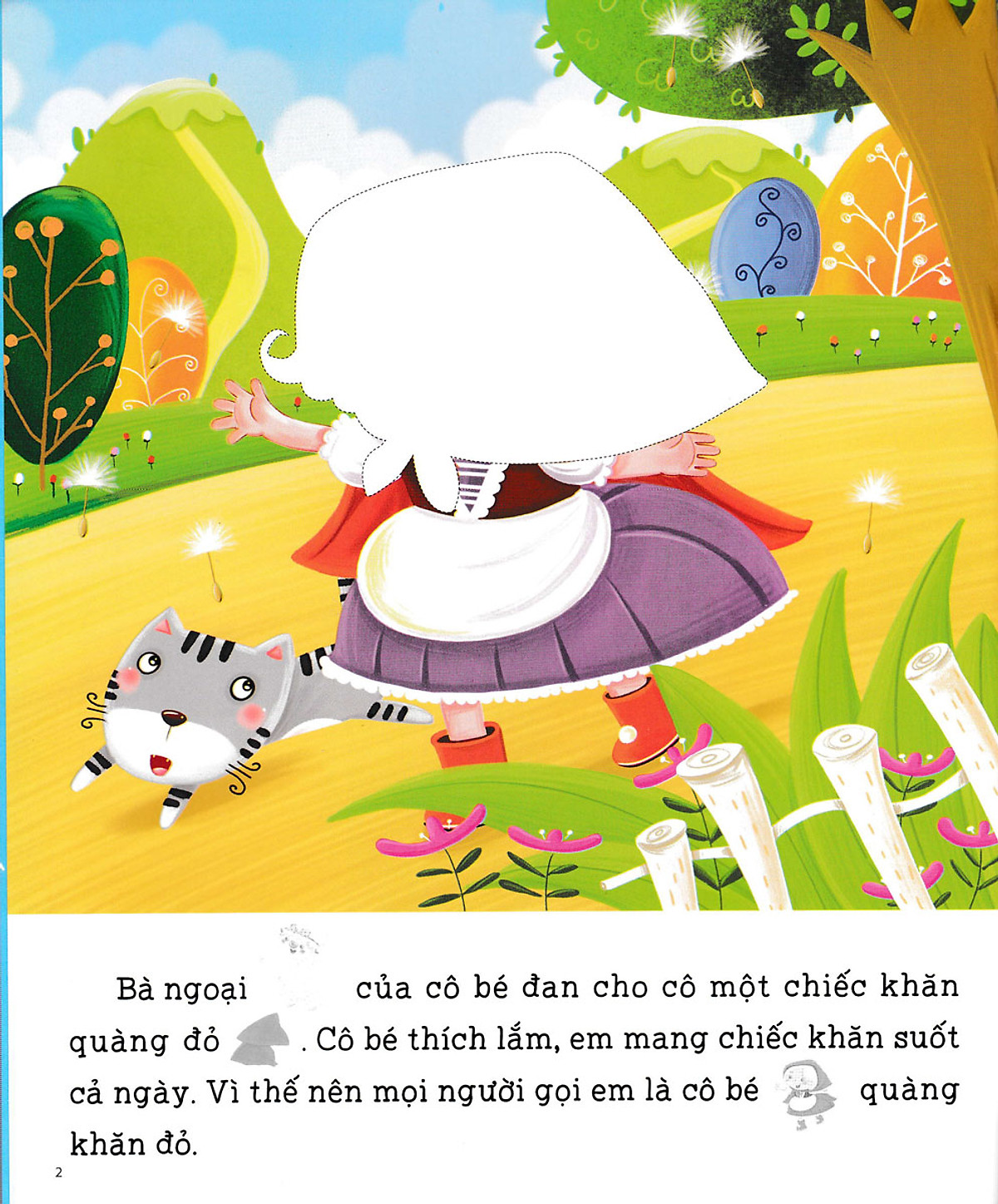 truyện cổ tích kinh điển - cô bé quàng khăn đỏ (stickers)