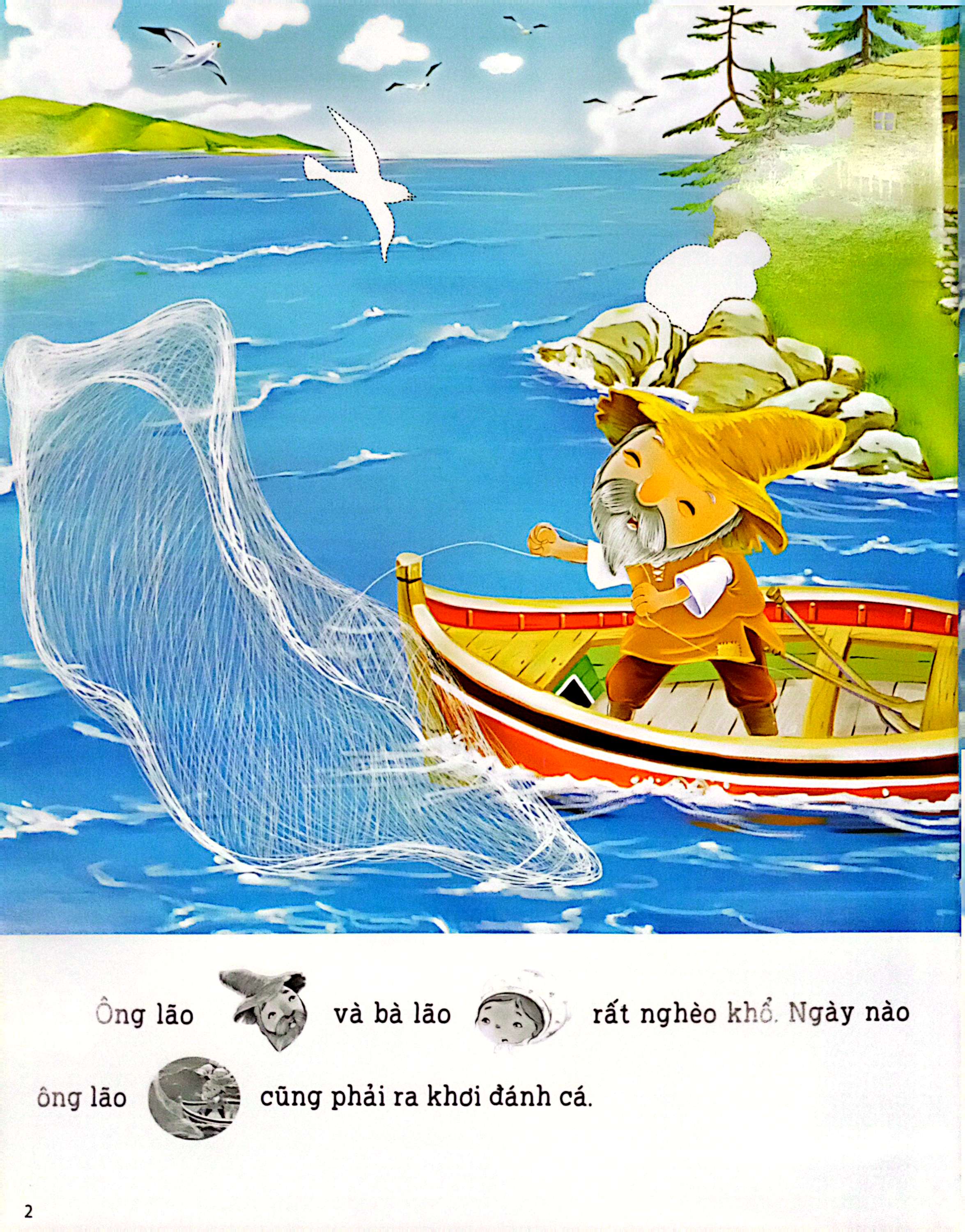 truyện cổ tích kinh điển - ông lão đánh cá và con cá vàng