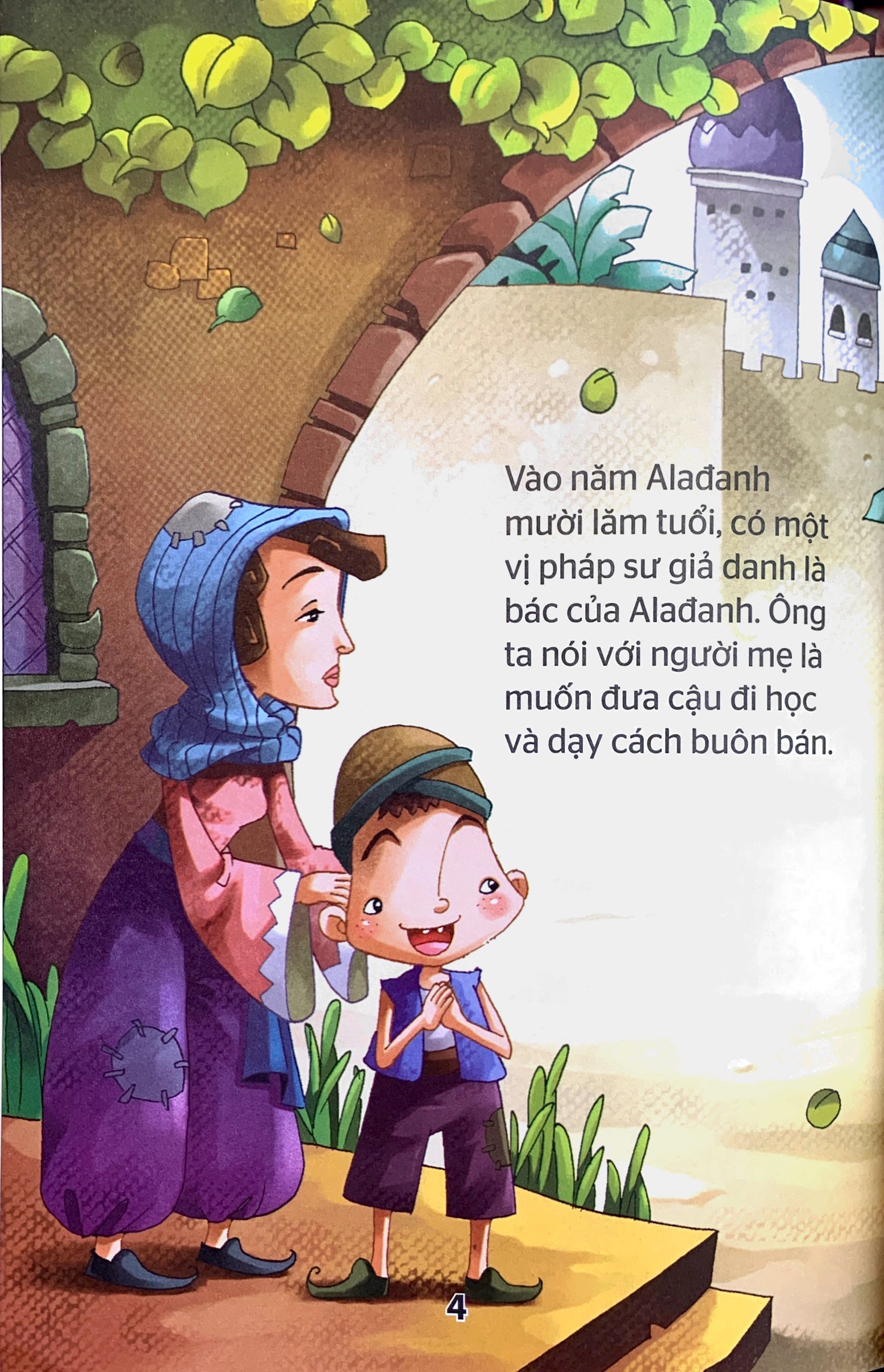 truyện cổ tích kinh điển thế giới hay nhất - alađanh và cây đèn thân