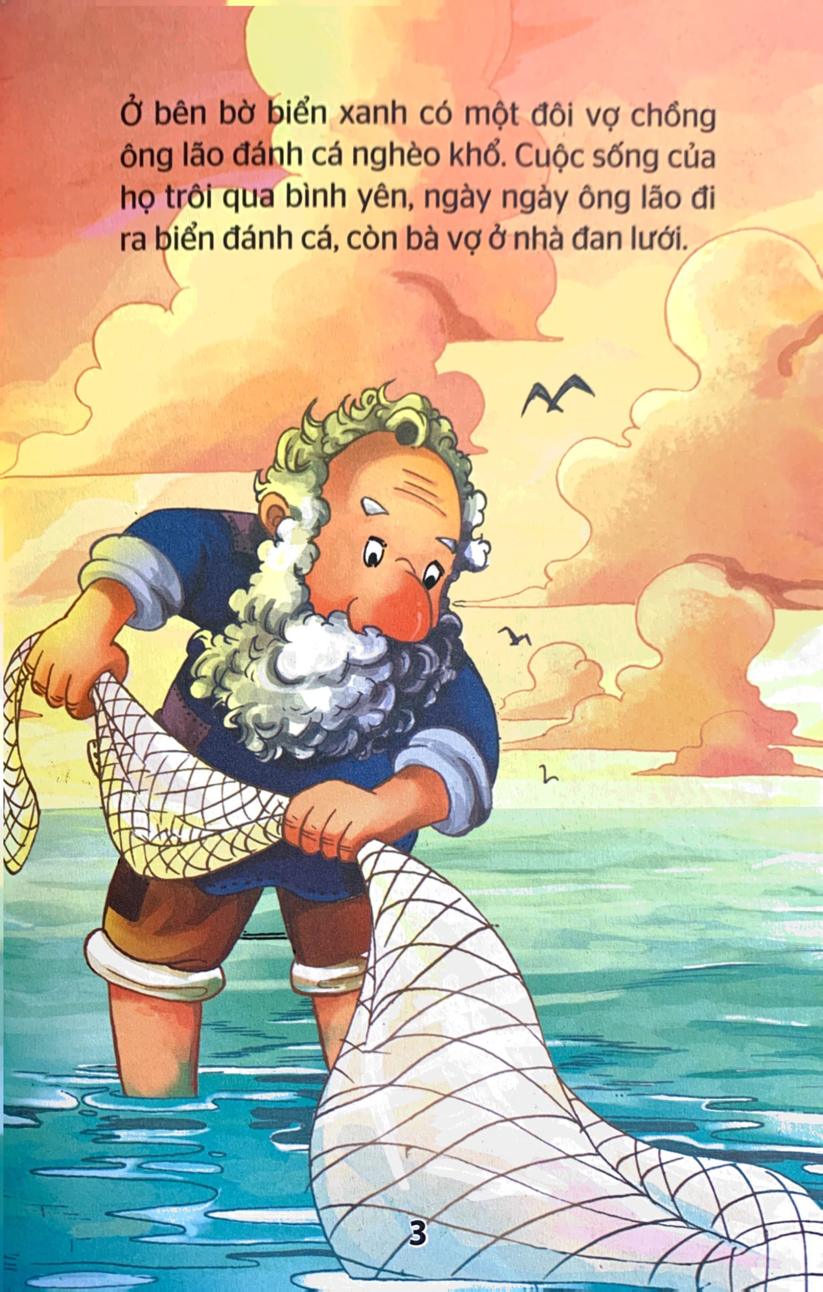 truyện cổ tích kinh điển thế giới hay nhất - ông lão đánh cá và con cá vàng