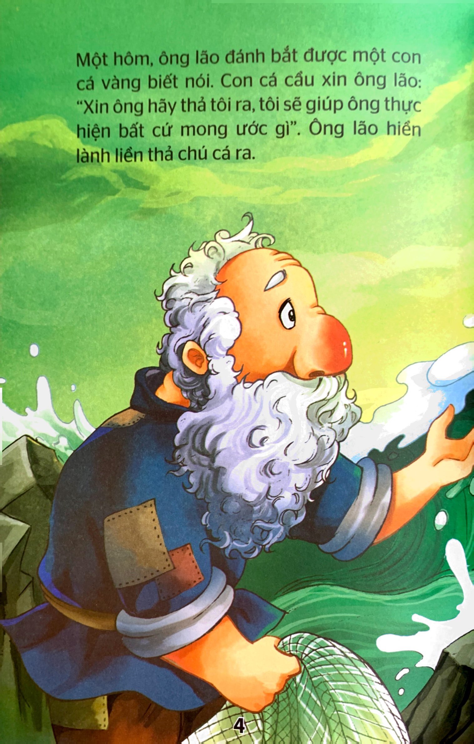 truyện cổ tích kinh điển thế giới hay nhất - ông lão đánh cá và con cá vàng