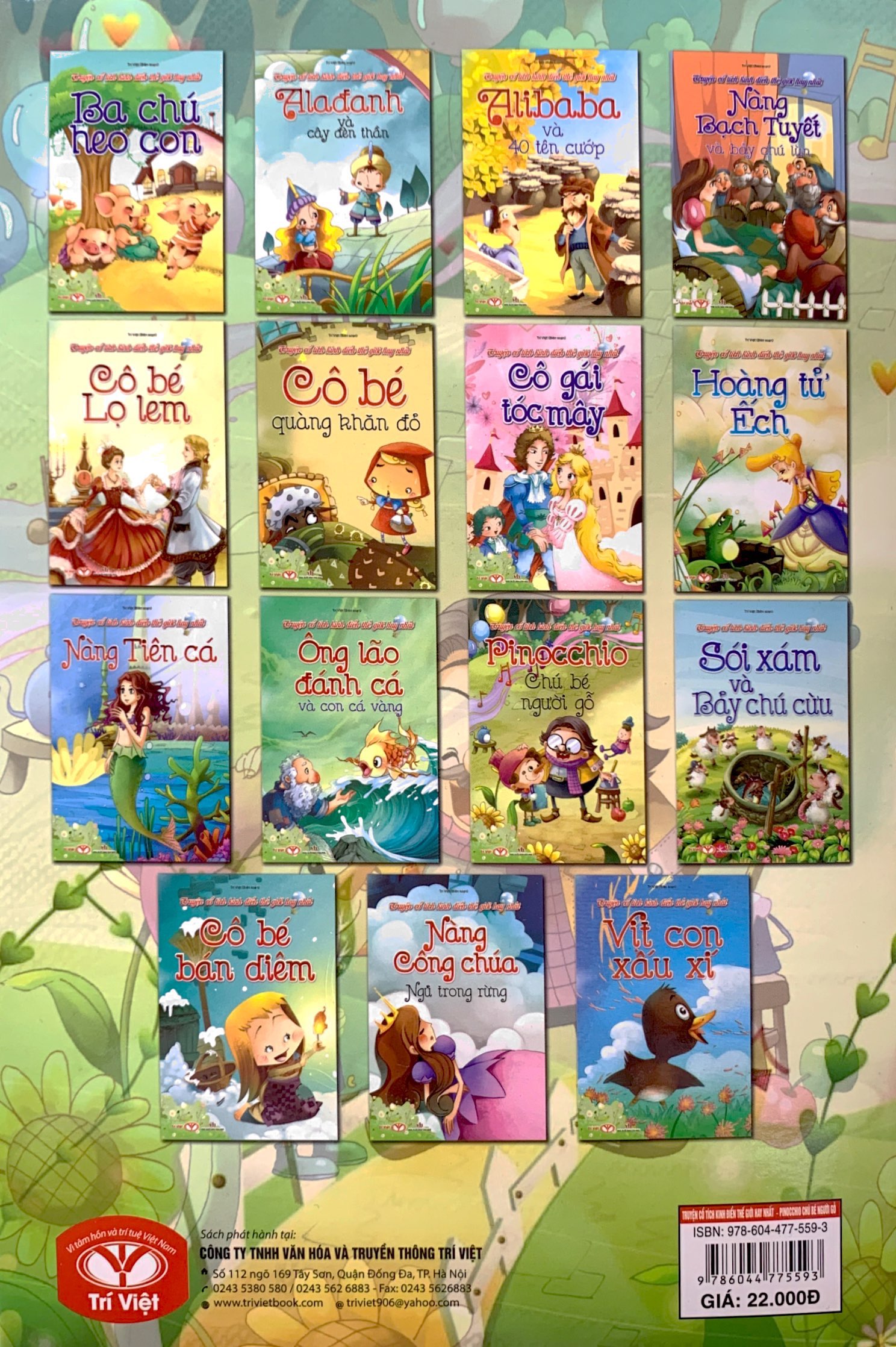 truyện cổ tích kinh điển thế giới hay nhất - pinocchio chú bé người gỗ