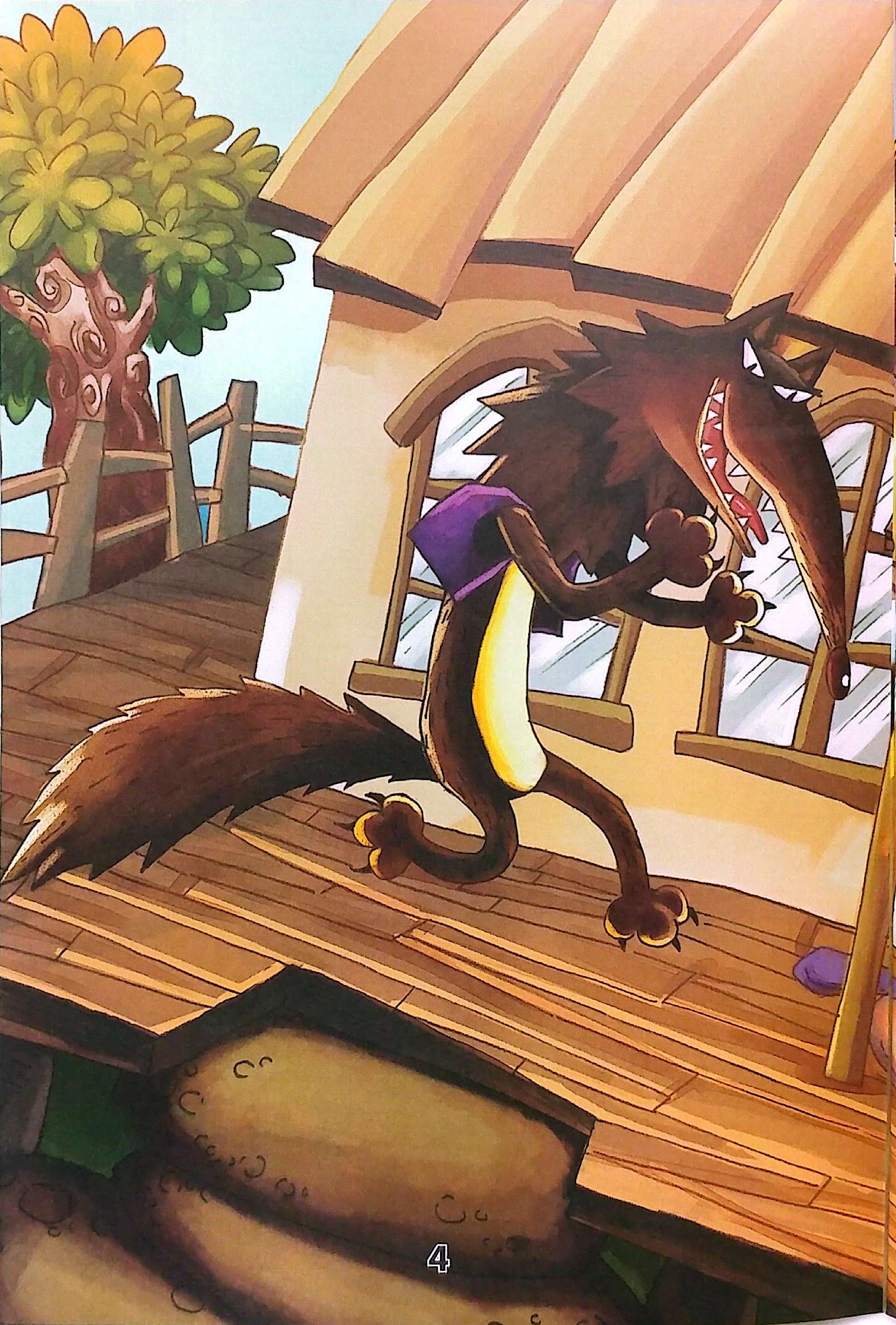 truyện cổ tích kinh điển thế giới hay nhất - sói xám và bảy chú cừu