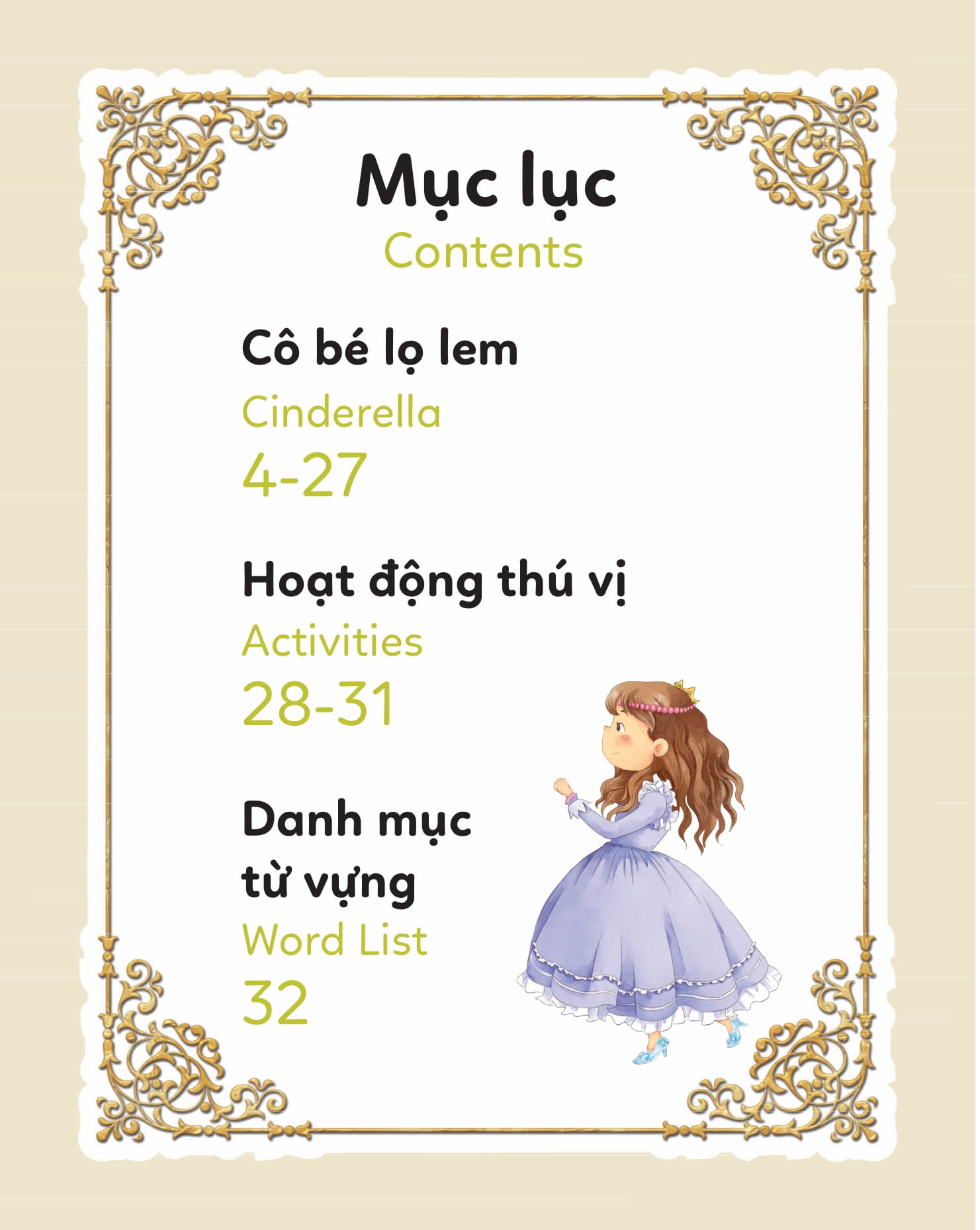truyện cổ tích nổi tiếng (song ngữ việt anh) - cinderella - cô bé lọ lem