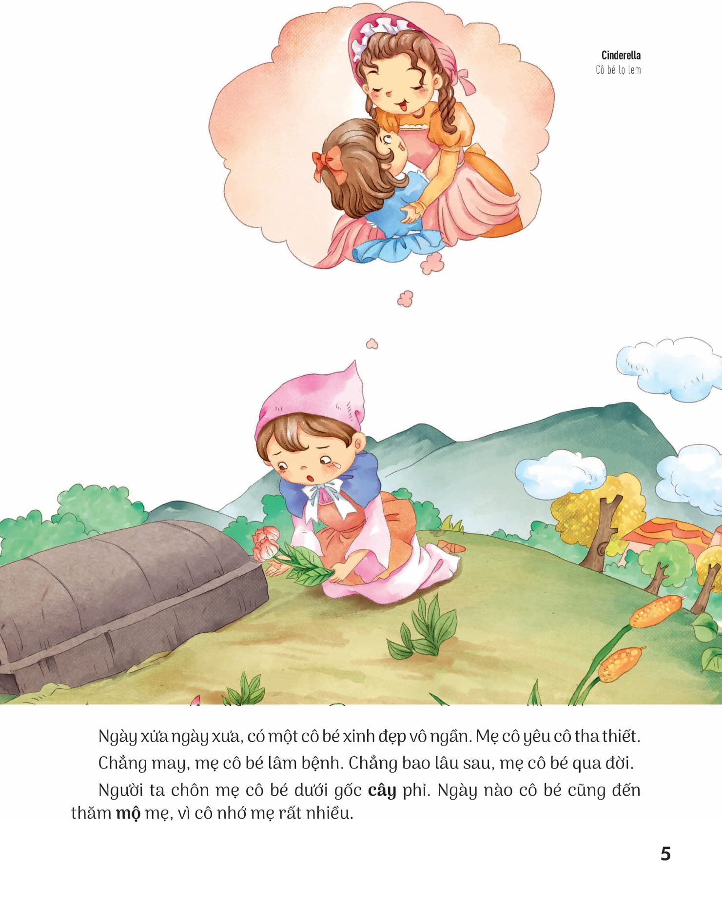 truyện cổ tích nổi tiếng (song ngữ việt anh) - cinderella - cô bé lọ lem