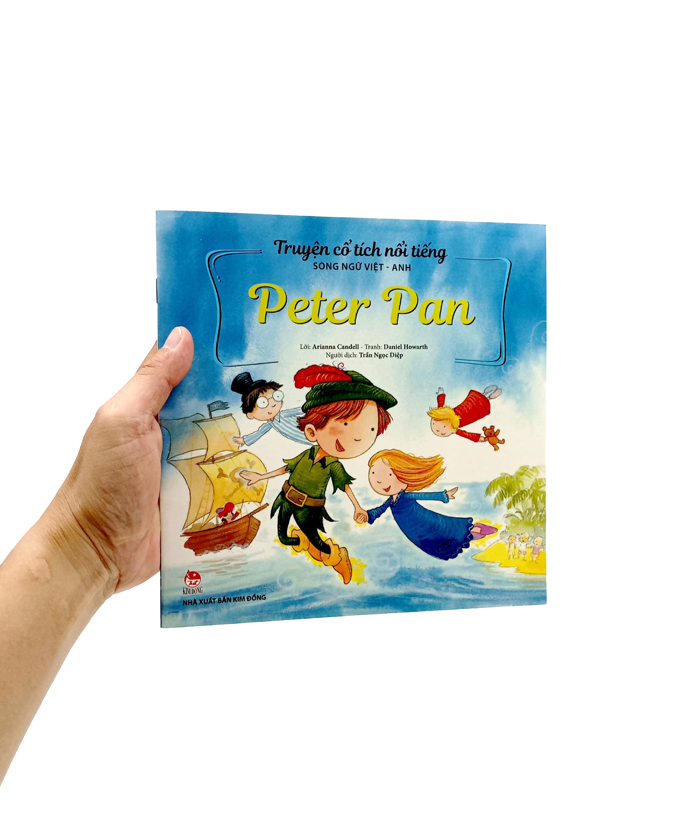 truyện cổ tích nổi tiếng (song ngữ việt anh) - peter pan (tái bản 2023)