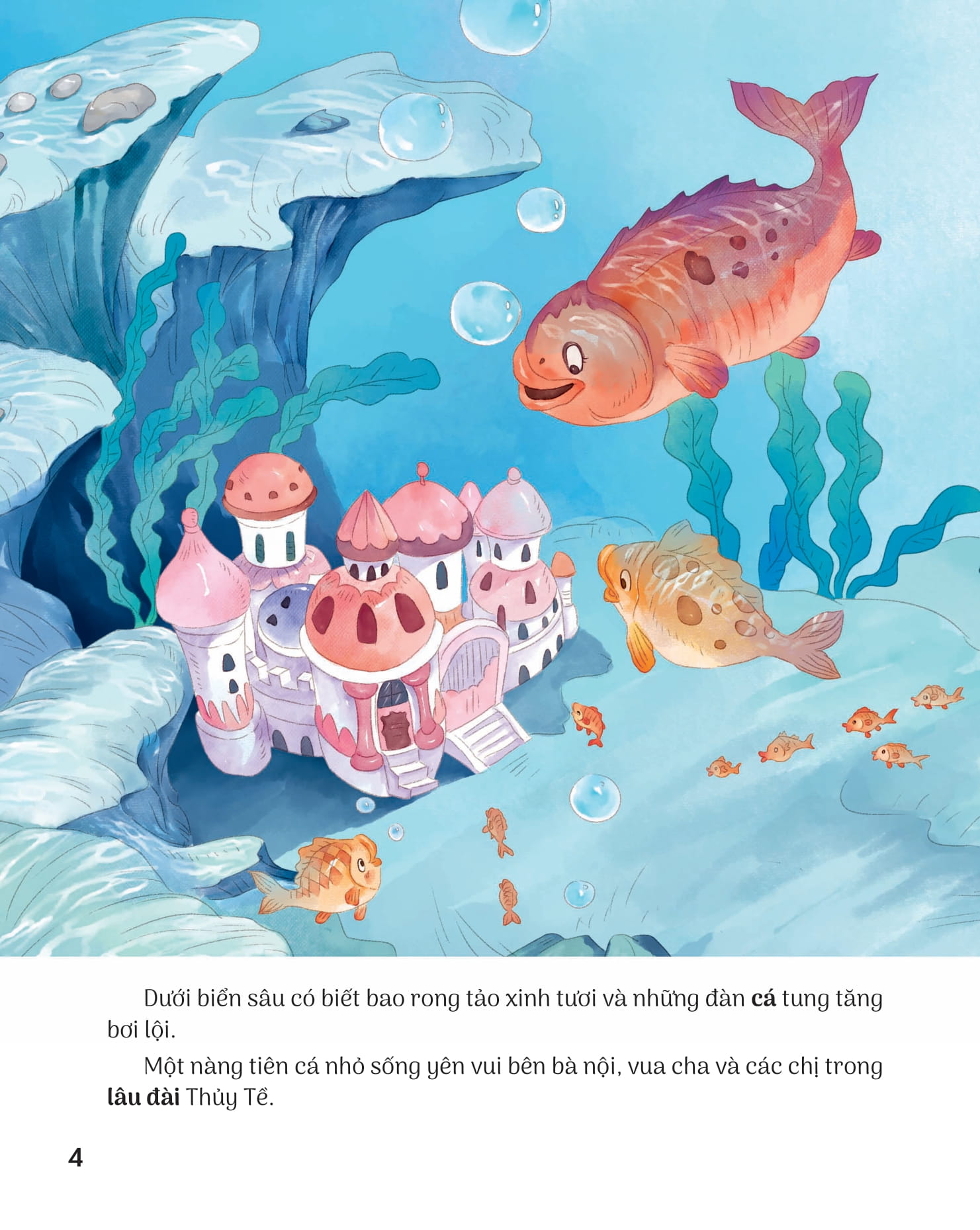 truyện cổ tích nổi tiếng (song ngữ việt anh) - the little mermaid - nàng tiên cá