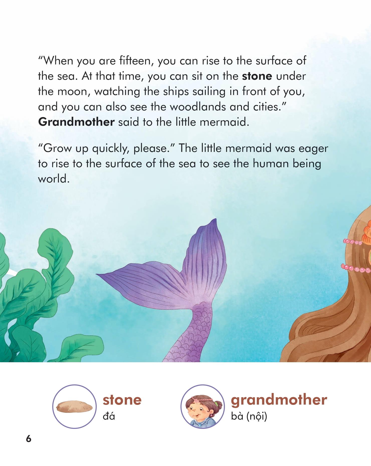 truyện cổ tích nổi tiếng (song ngữ việt anh) - the little mermaid - nàng tiên cá