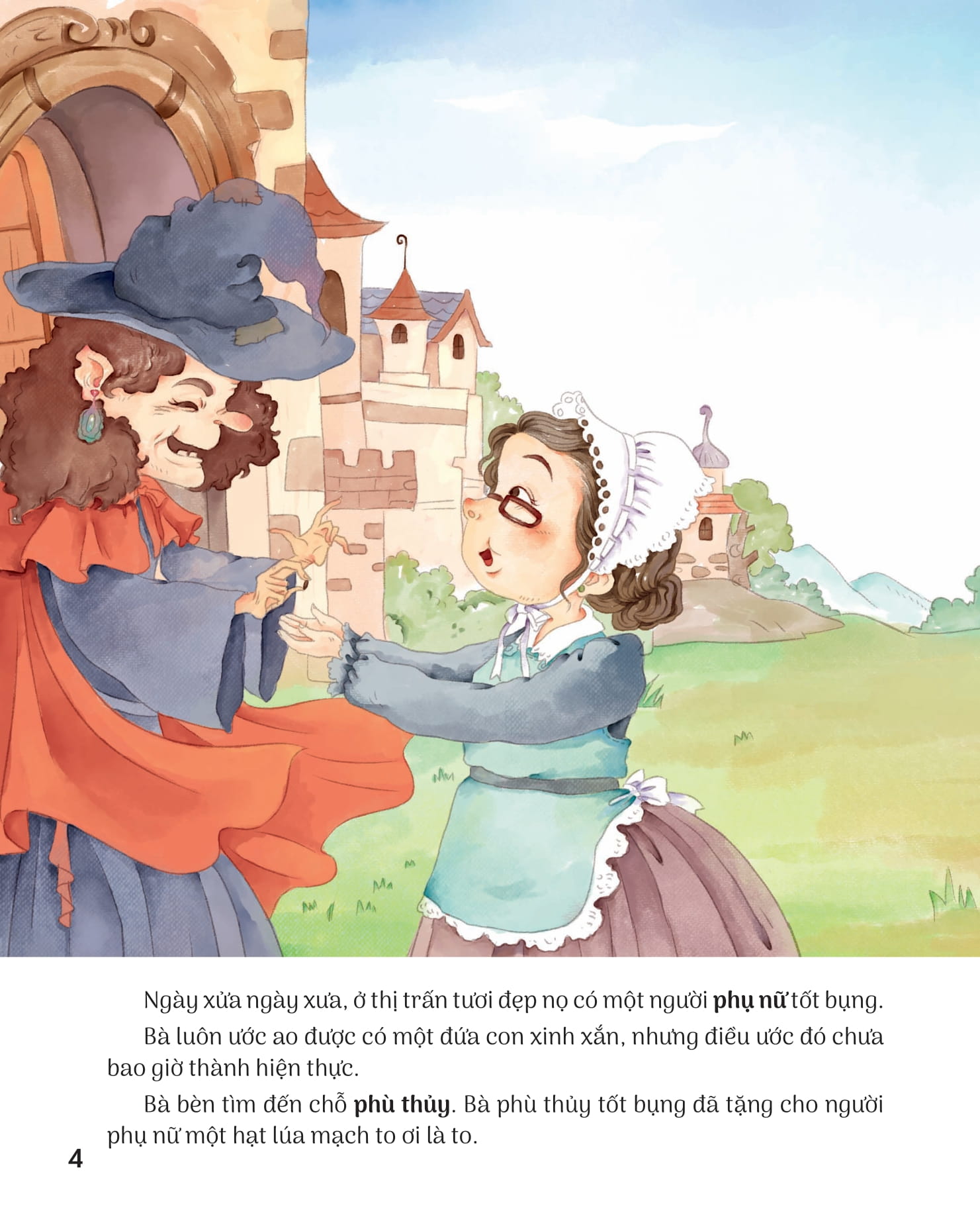 truyện cổ tích nổi tiếng (song ngữ việt anh) - thumbelina - cô bé tí hon