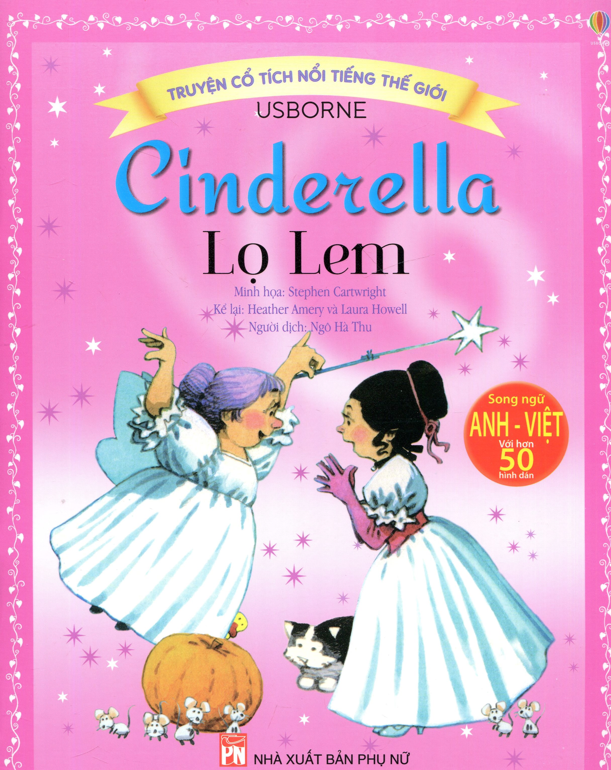 truyện cổ tích nổi tiếng thế giới - lọ lem (tái bản 2020)