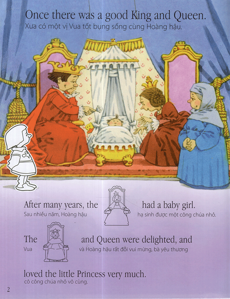 truyện cổ tích nổi tiếng thế giới - người đẹp ngủ trong rừng (tái bản 2020)